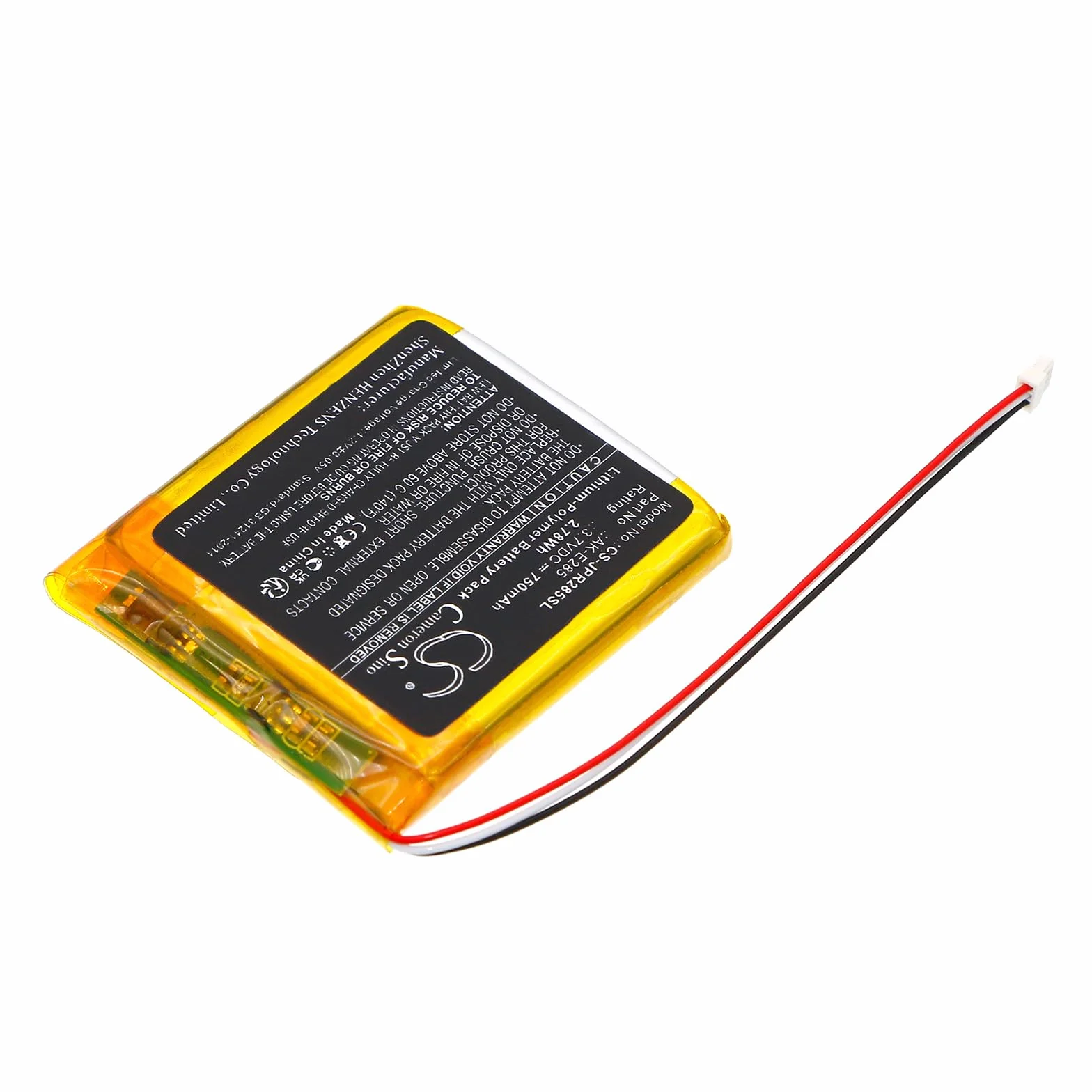 Bateria zamienna do Jabra Elite 85H, Evolve2 85 PN:Jabra AK-E285 750 mAh / 2,78 Wh