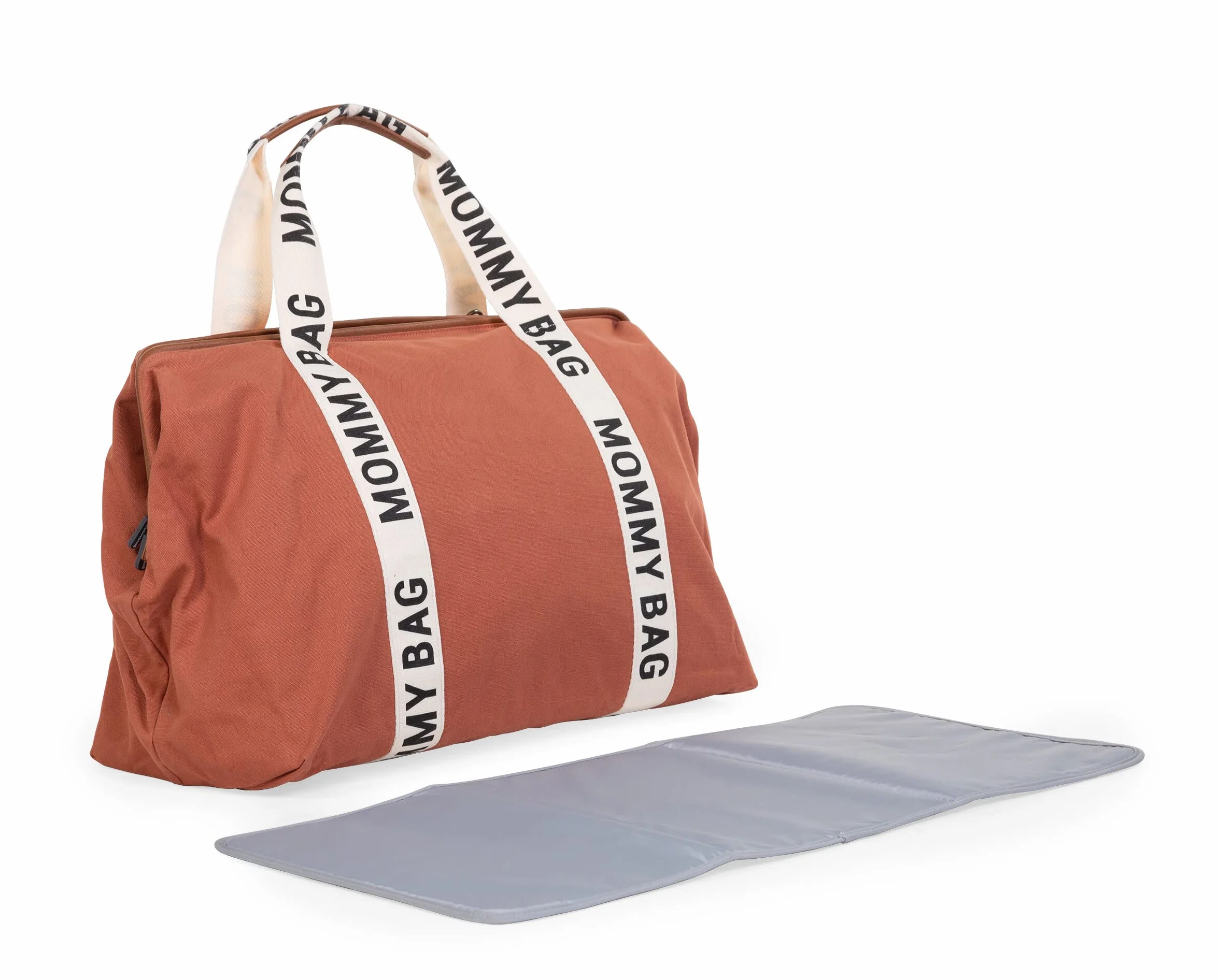 Childhome, Mommy Bag, torba na pieluchy, dla kobiet w ciąży, torba podróżna, duża pojemność - mata do przewijania, regulowany pasek na ramię, przegroda izolowana kieszeń, przejście na walizkę,