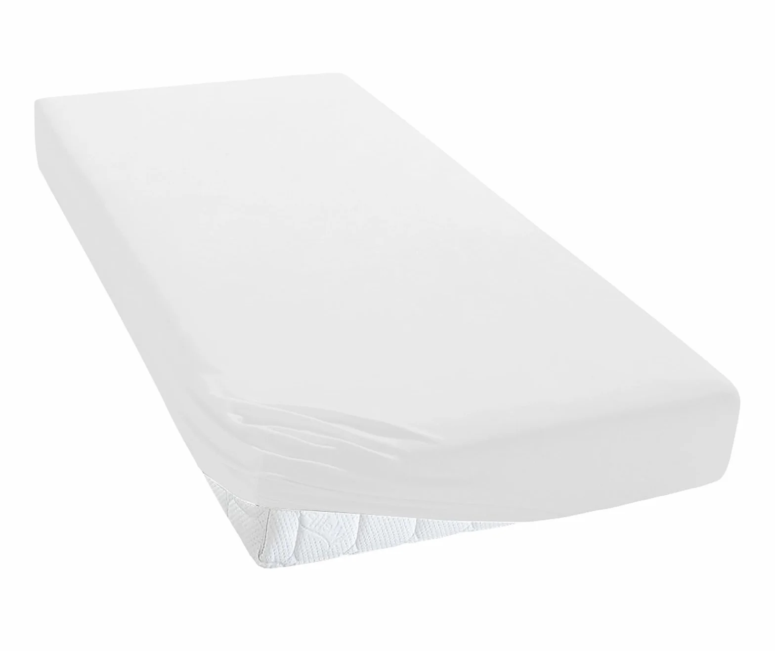 TM Maxx Prześcieradło z gumką 100% bawełna 80 x 160 Öko-Tex biały