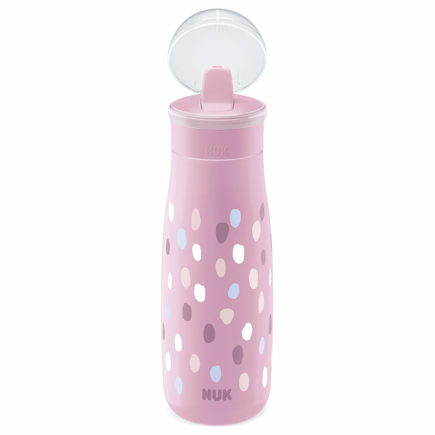 NUK Mini-Me Flip butelka do picia 450 ml od 12 miesięcy bez BPA fioletowy