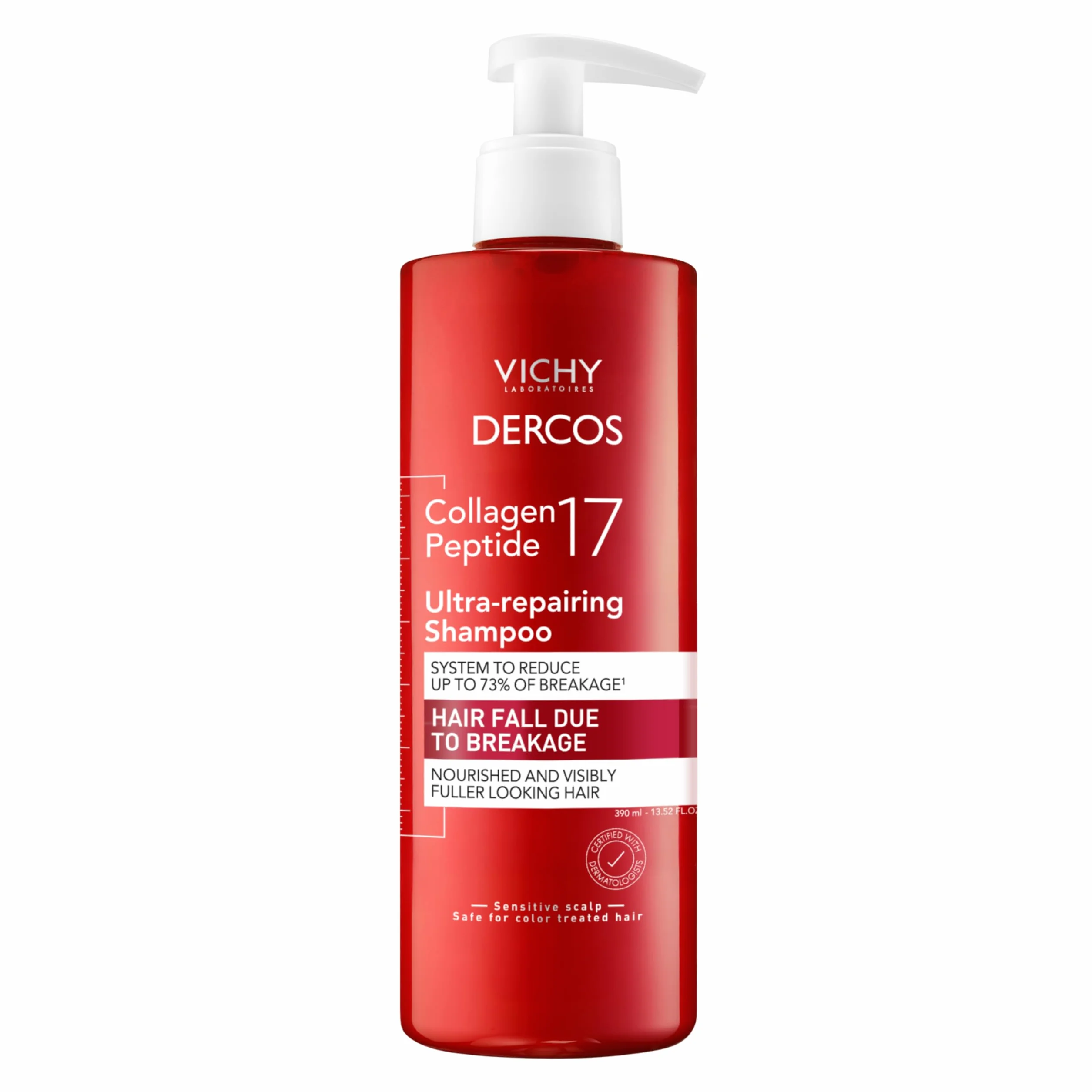 Vichy Dercos Kolagen Szampon do Włosów Słabych 400 ml