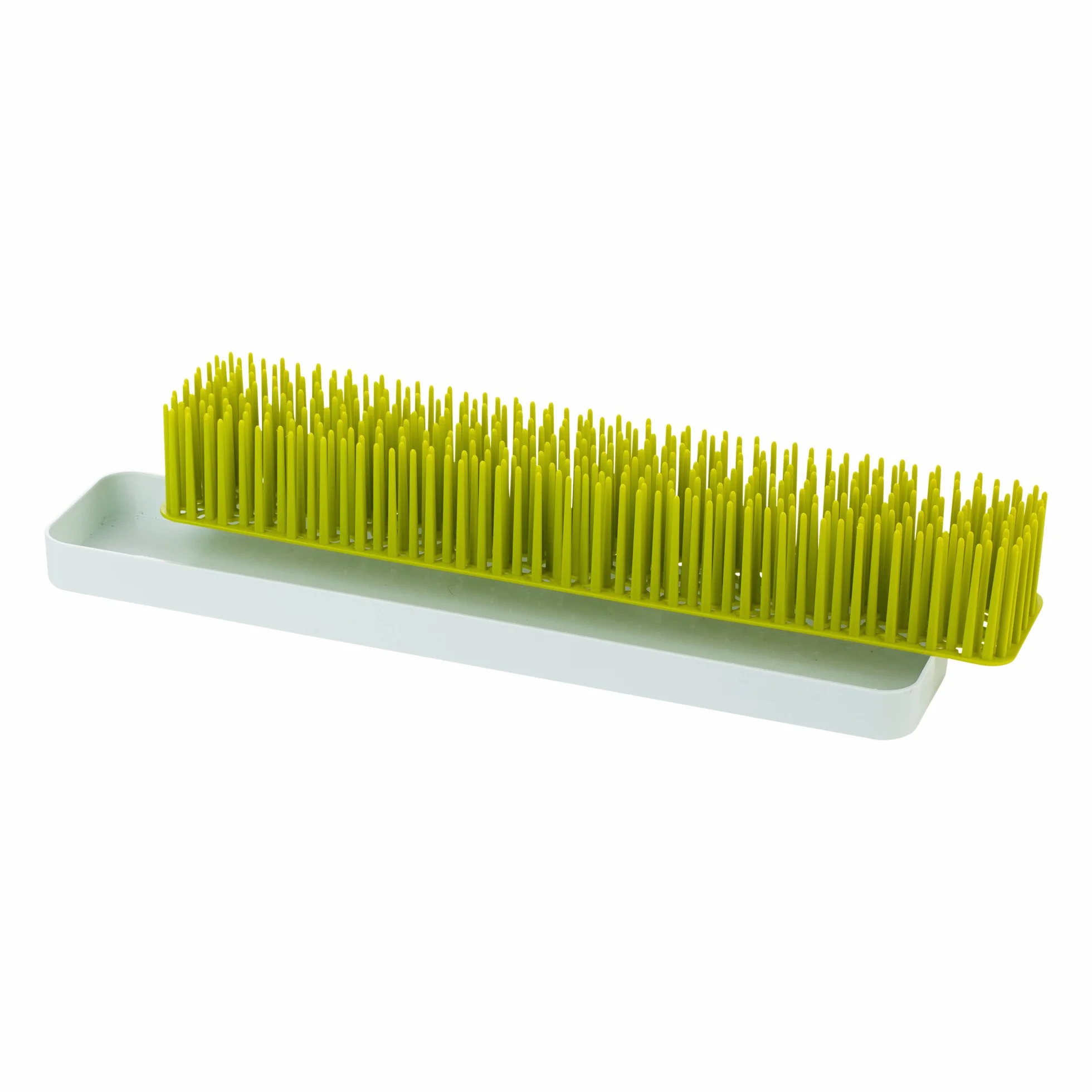 TOMY Boon PATCH Countertop Drying Rack For Baby Bottles And Accessories, Stylish Nursery Accessories, Baby Essentials for New Parents, BPA Green