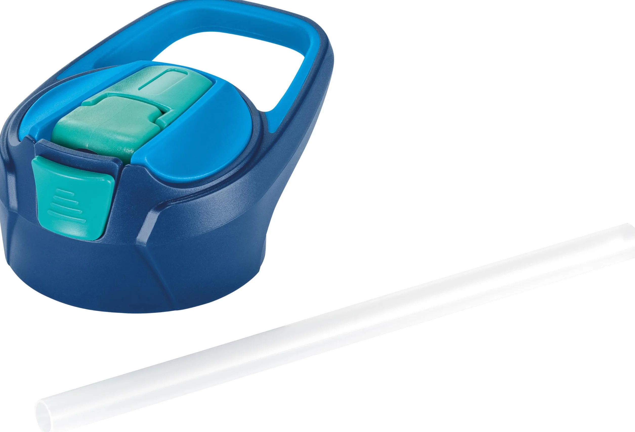MAPED Picnik - Niebieska wymienna nasadka do plastikowej butelki ze słomką - kompatybilna 580ml i 430ml