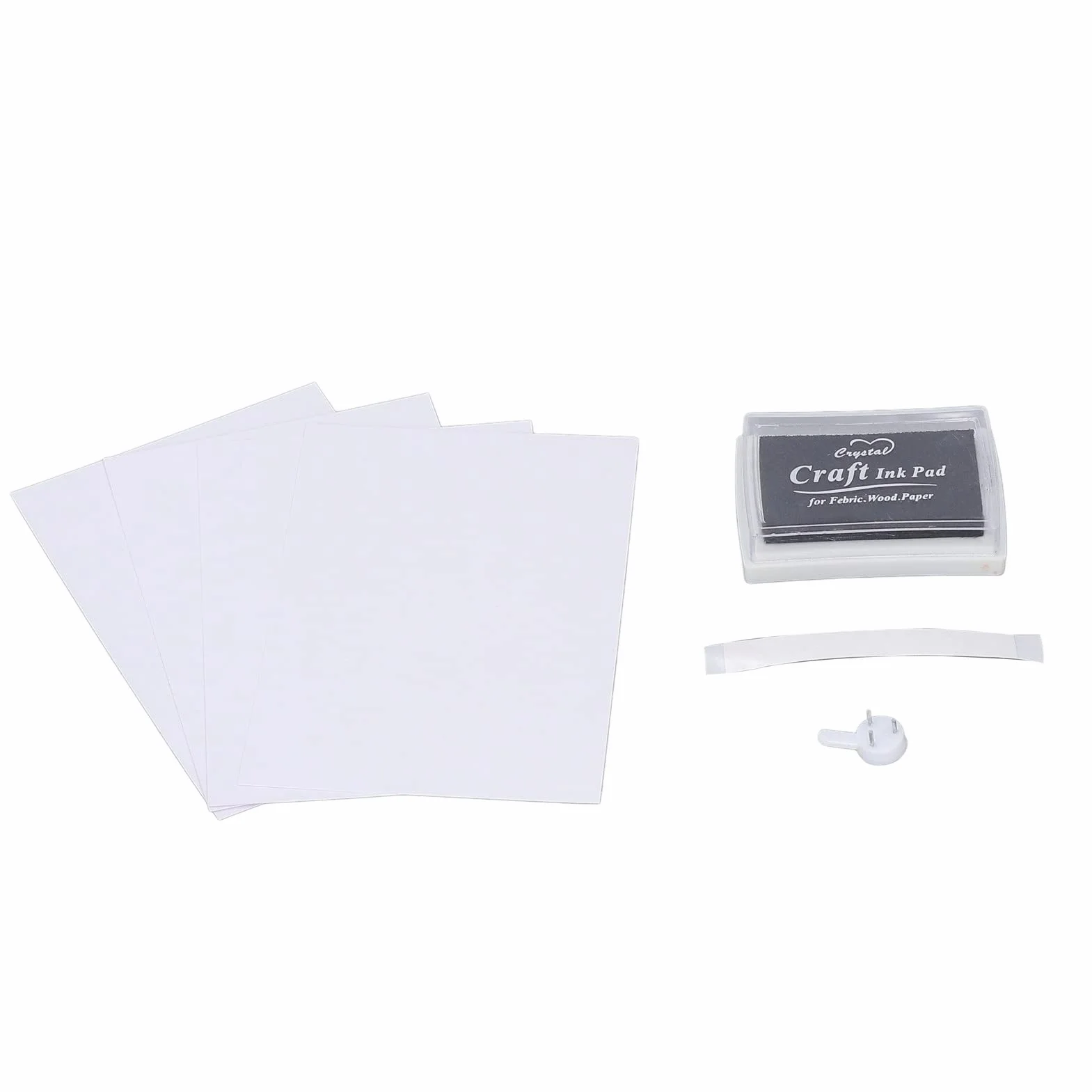 Baby Handprint and Footprint Kit Zestaw Pamiątkowy Biała Ramka na Zdjęcia DIY dla Noworodków