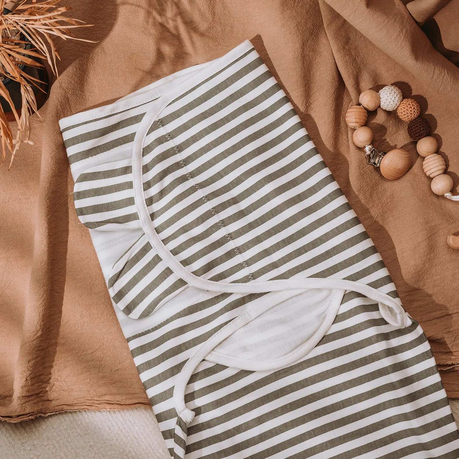 GLLQUEN BABY Koce do spulchnięcia dla noworodków 0-3 miesięcy, Oeko-tex100, 100% oddychający organiczny bawełniany materiał, 3 sztuki (nowy szary)