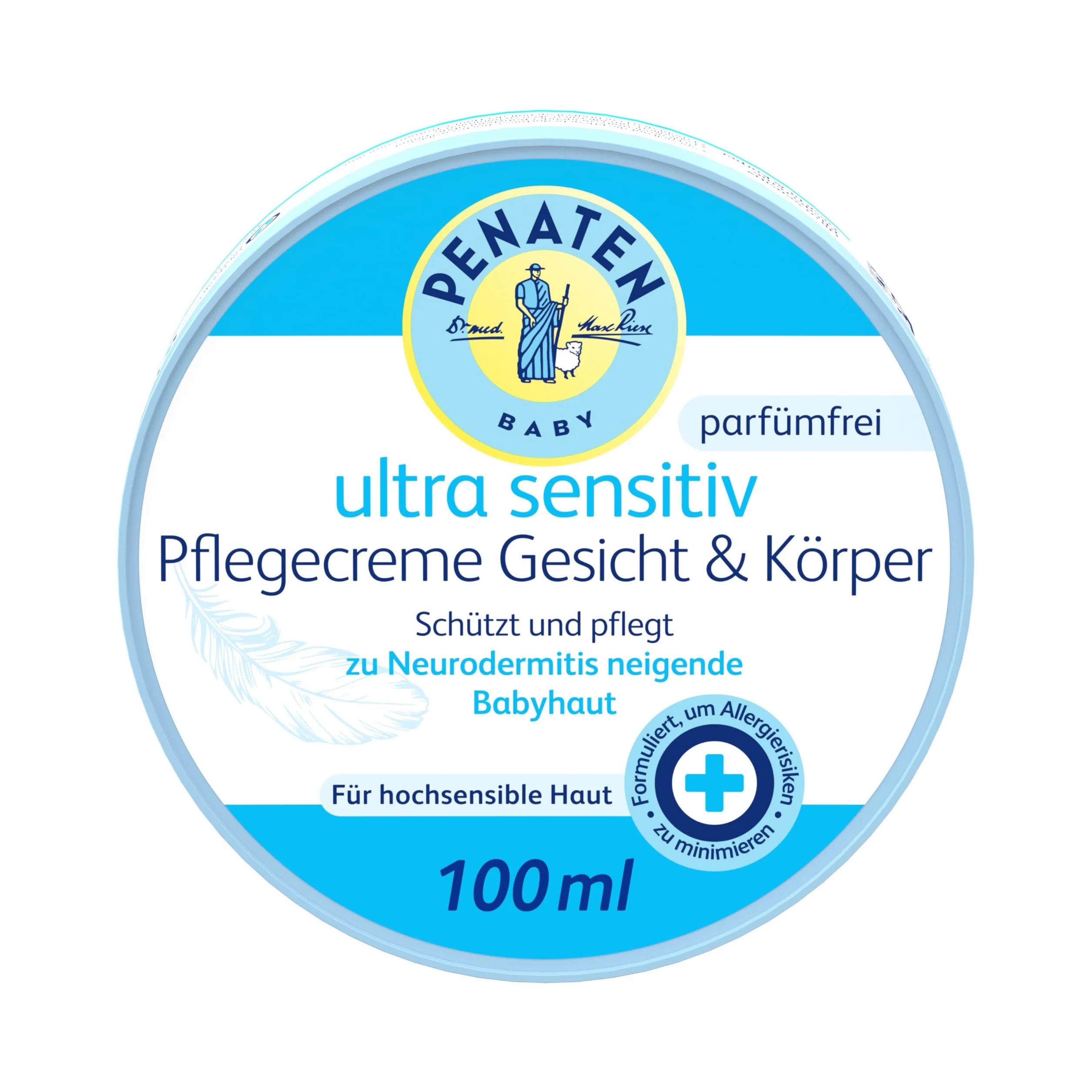Penaten Ultra Sensitiv Krem dla Niemowląt, 100 ml