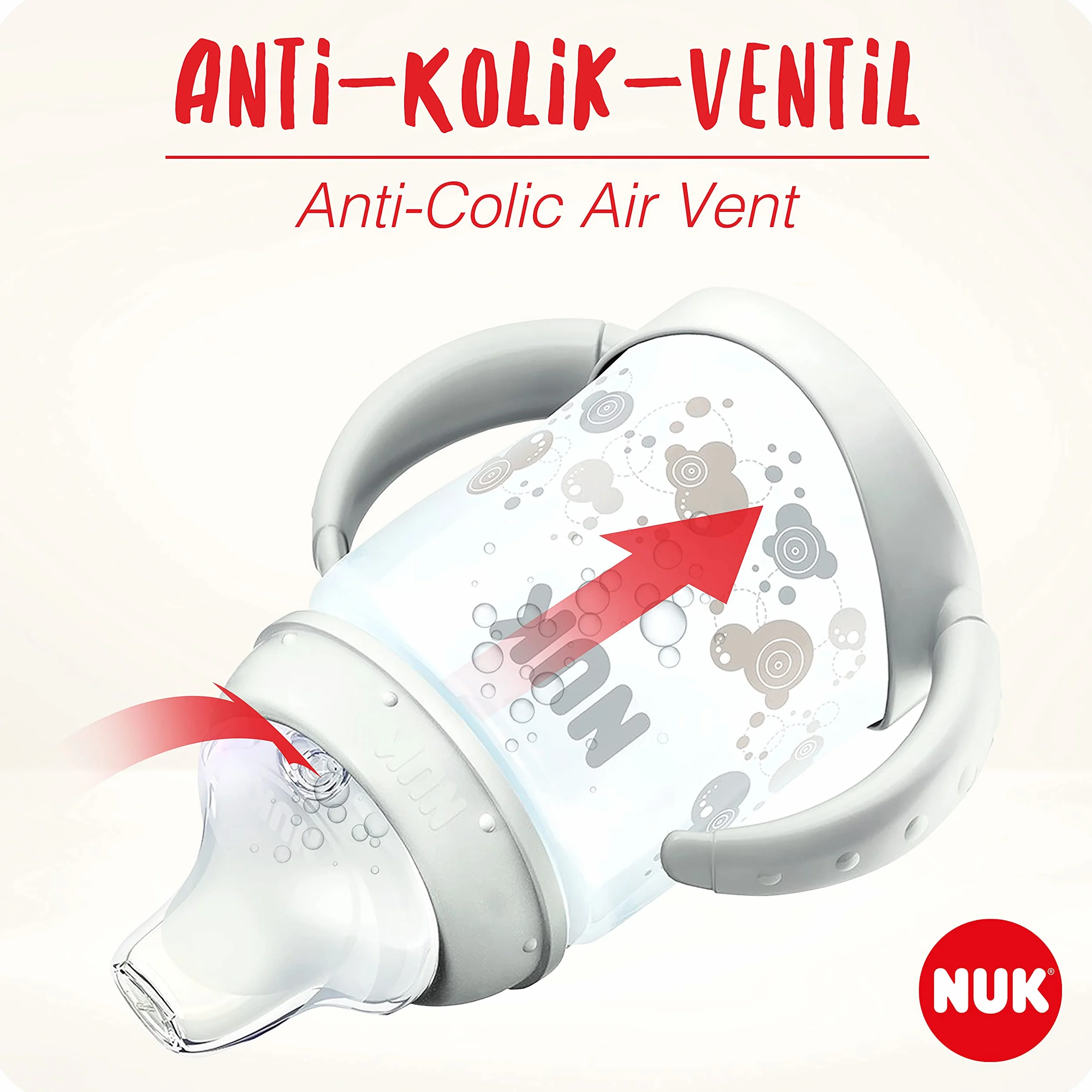 Kubek niekapek NUK First Choice Learner Cup 150 ml 6-18 miesięcy Winnie niebieski