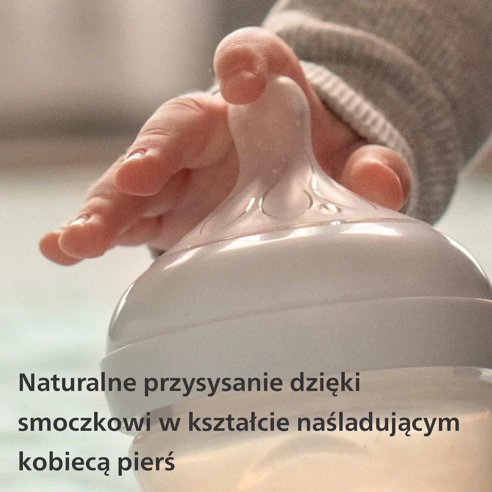 Philips Avent butelka Natural z Responsywnym smoczkiem 125ml, 2 szt. (model SCY900/02)
