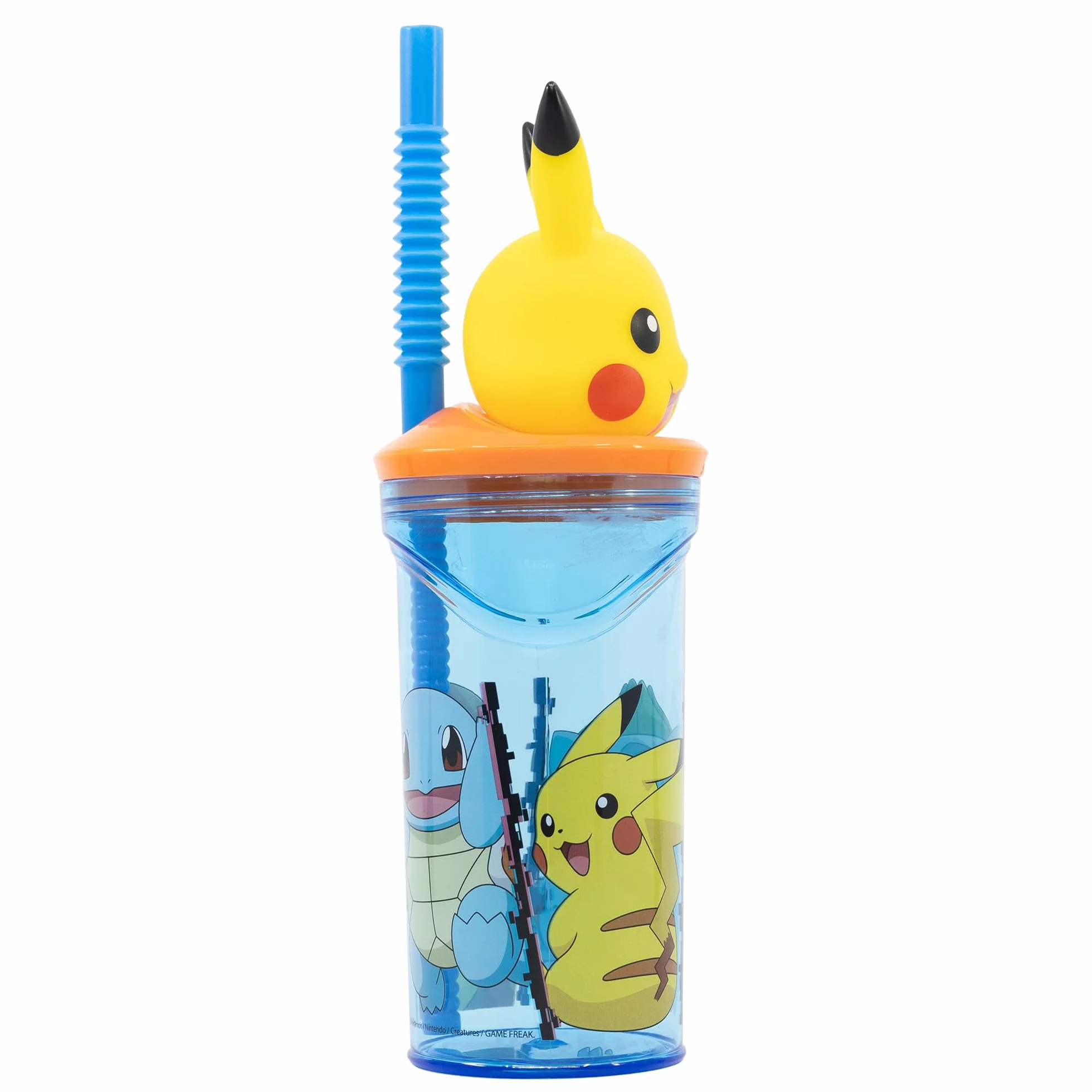 POKEMON DISTORSION Kubek z plastiku BEZ BPA 430 ml z figurką 3D na pokrywce