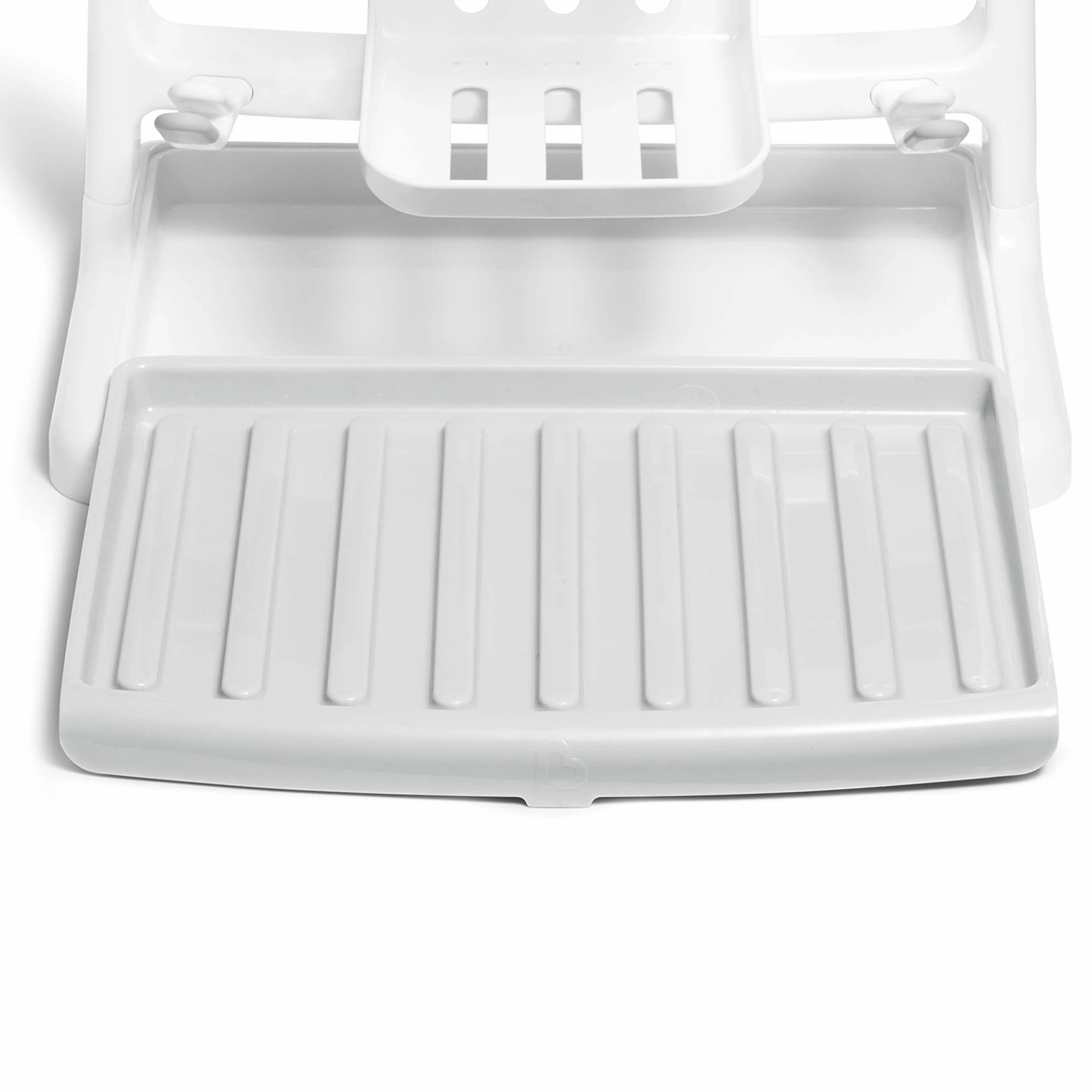 Munchkin Tidy Dry Space Saving Baby Bottle Drying Rack, White, 1 Count (Pack of 1)
