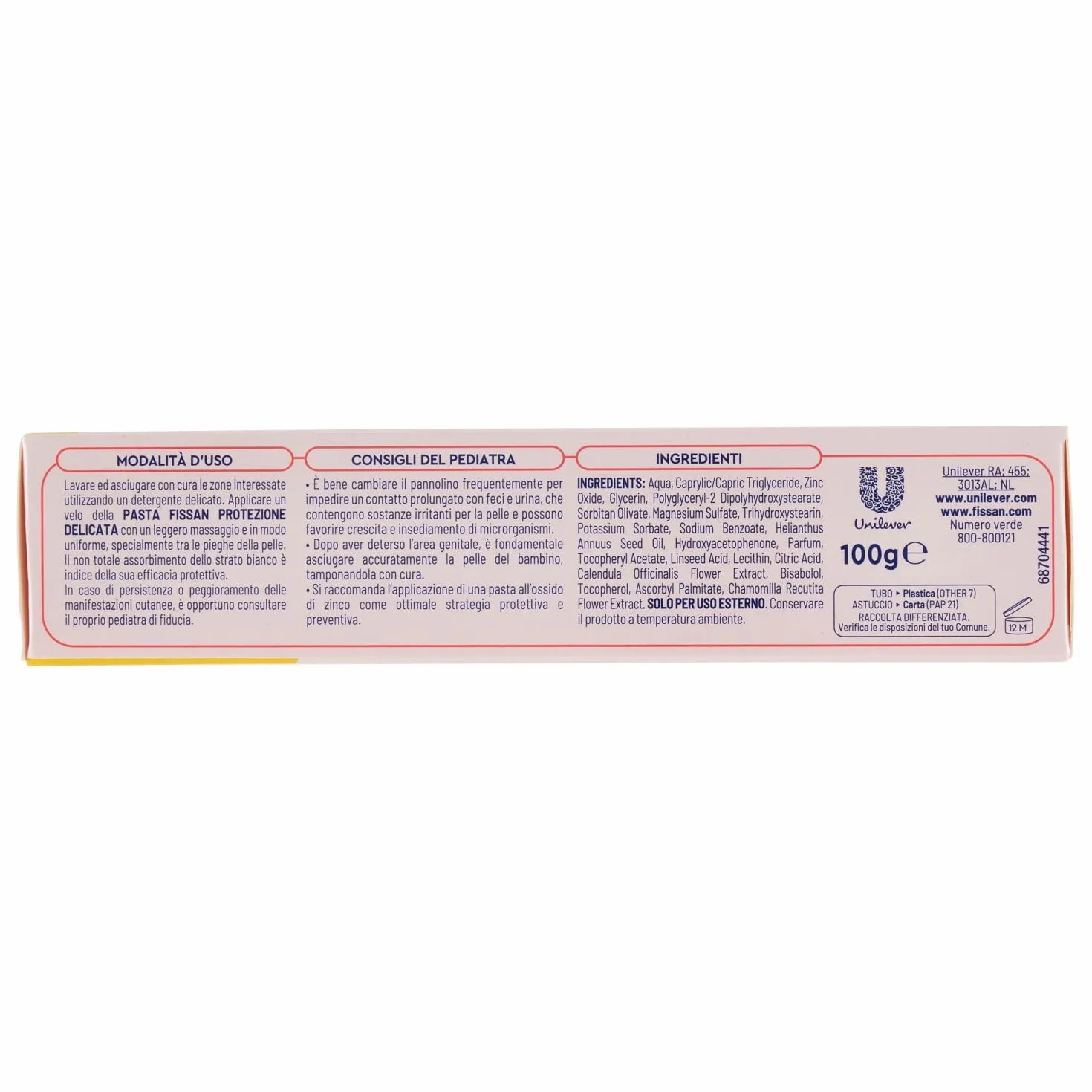 FISSAN PASTA DEL 100ML