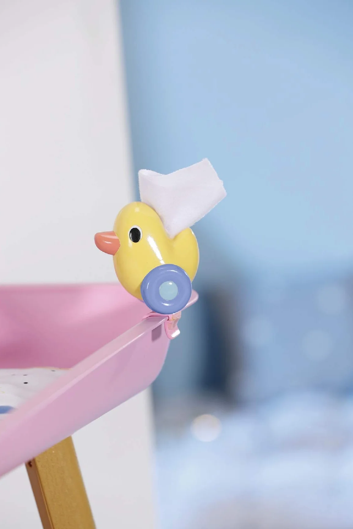 Baby Born Changing Table - For Toddlers 3 Years & Up - Easy for Small Hands - Table With Removable Towel Holder