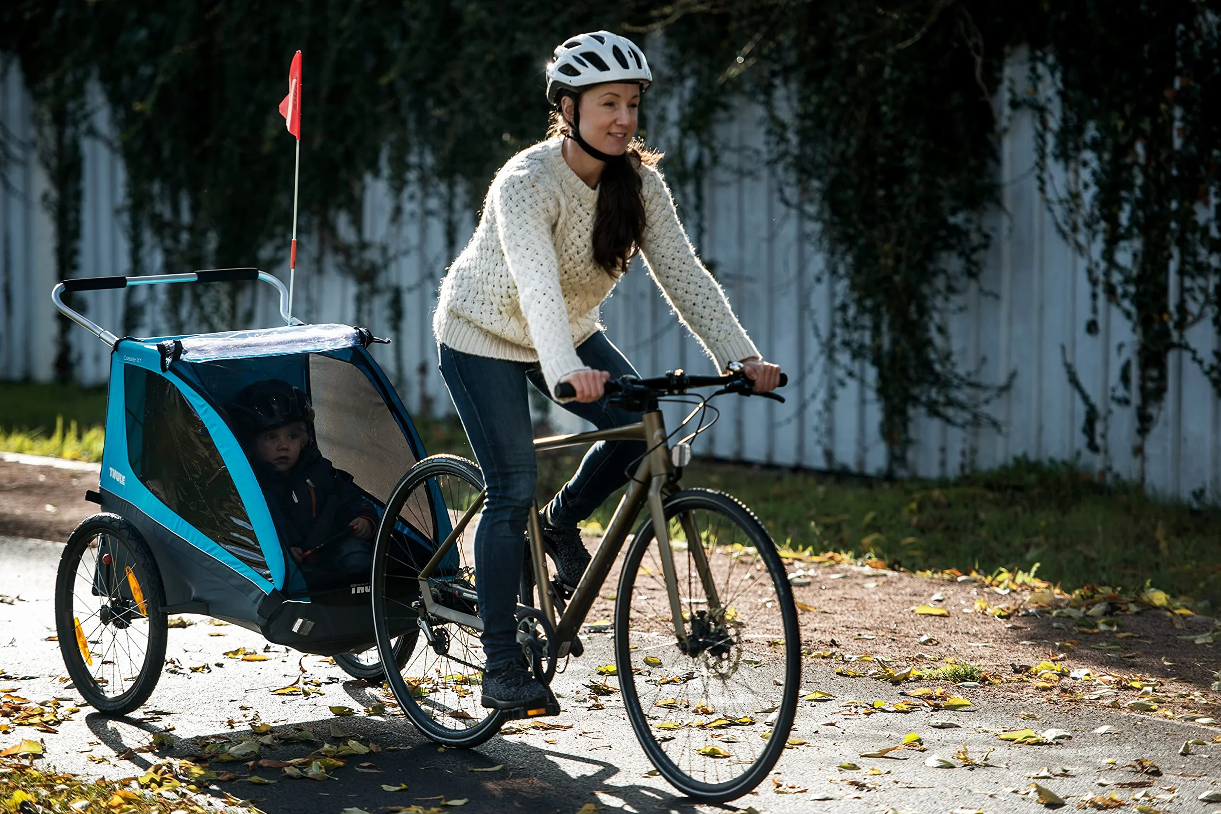 Thule Coaster XT przyczepka rowerowa dla 2 dzieci, czarna, rozmiar uniwersalny