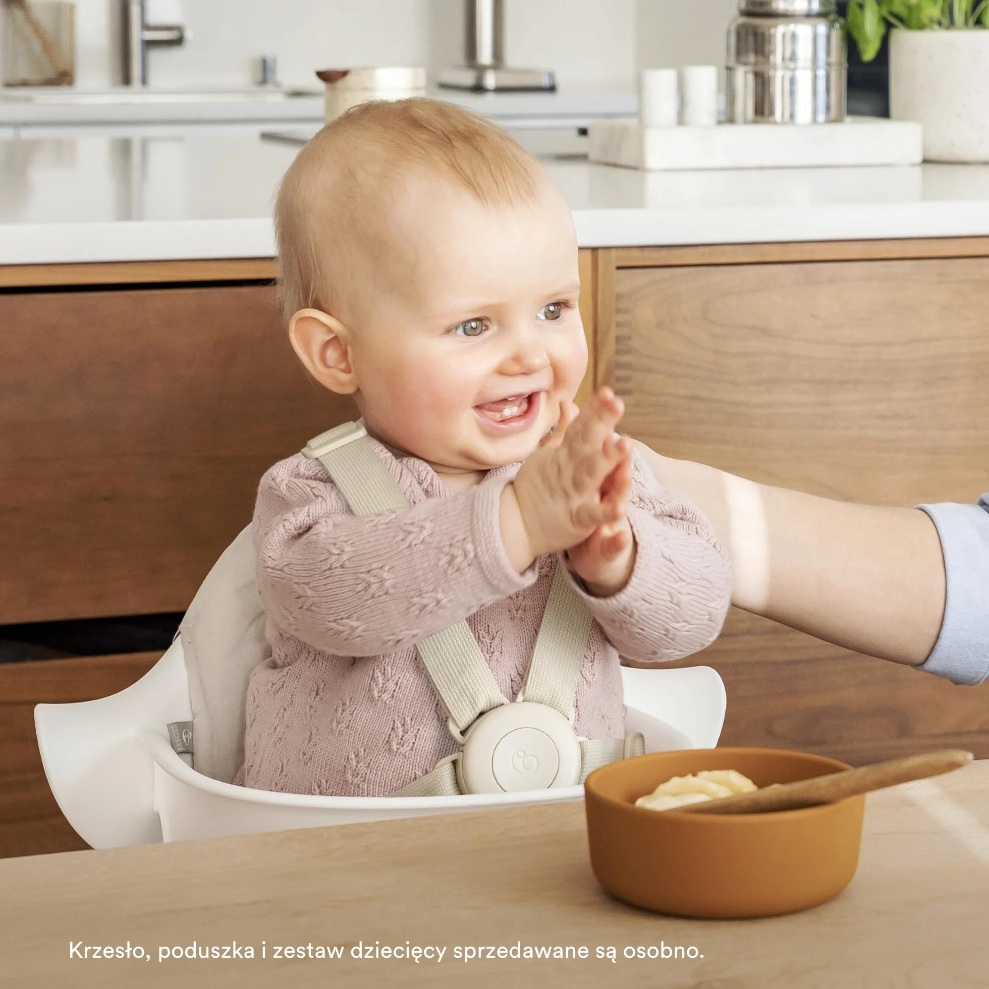 Stokke Szelki do Nimi, Beżowe - Przeznaczone dla Nomi, Łatwa Regulacja, Można Prać