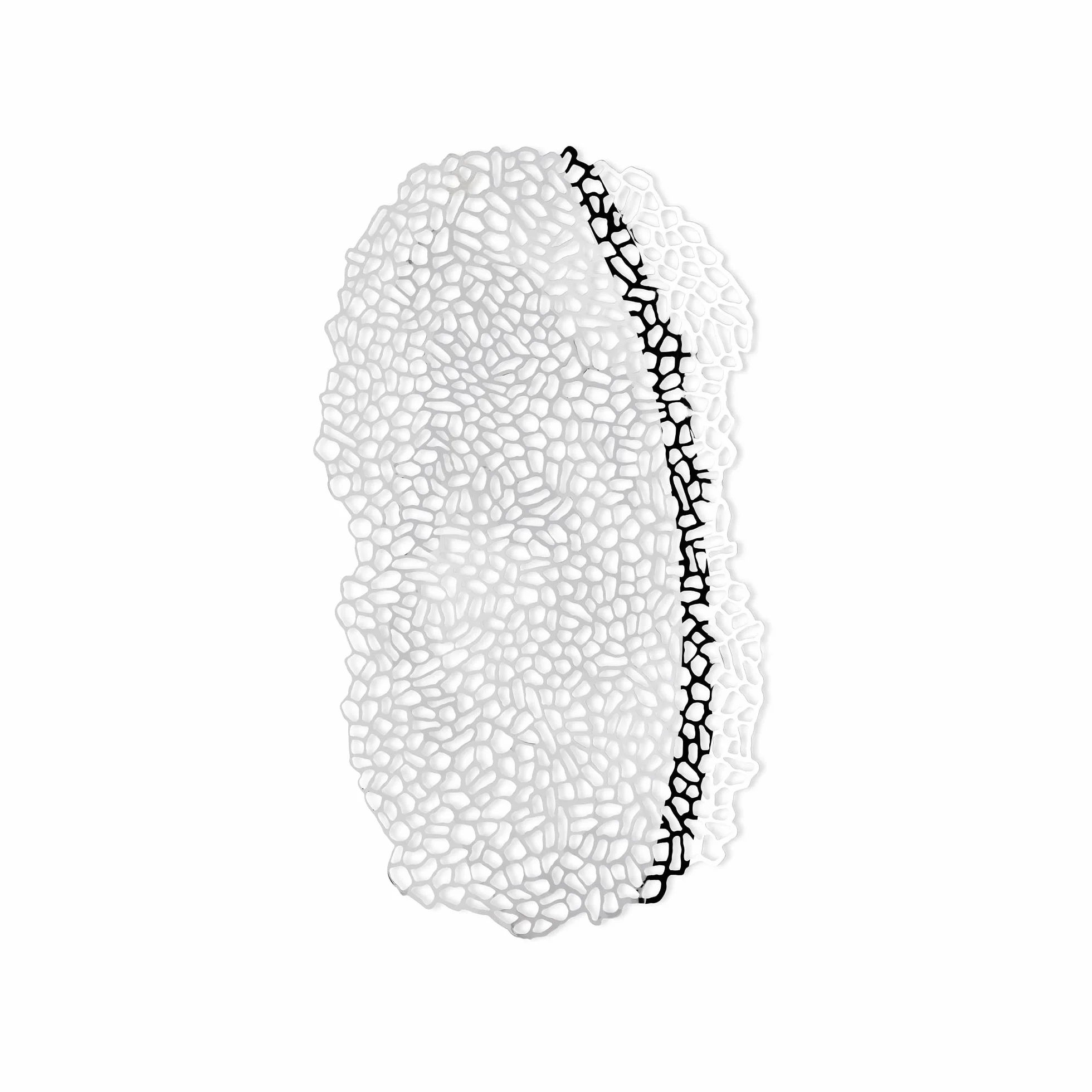 Alessi Opus nakładka na tablicę ze stali szlachetnej 18/10 polerowana, 11 x 60,5 x 17 cm