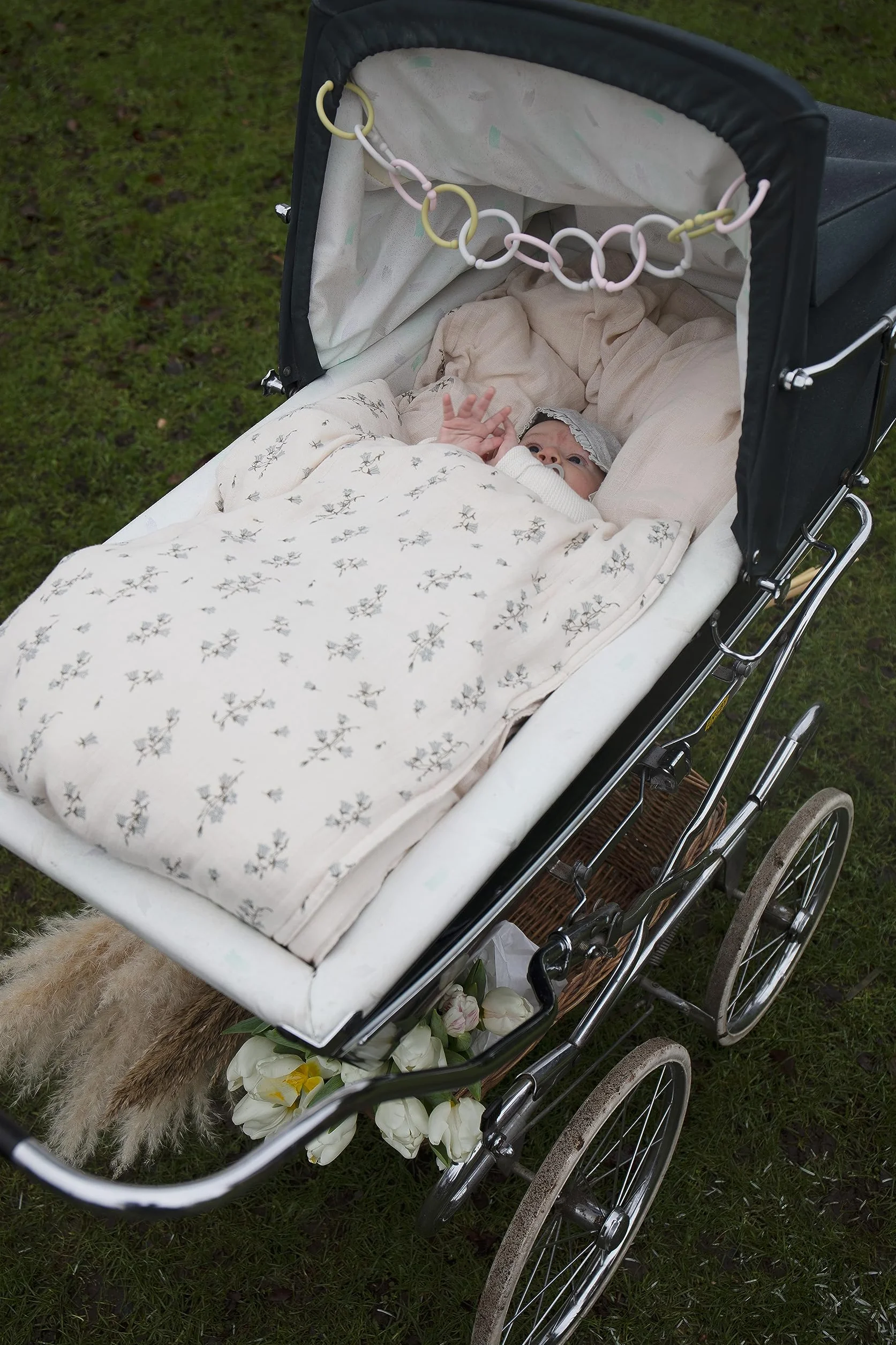 BIBS Zawieszki 12 szt. Bez BPA Cloud Baby Blue Petrol