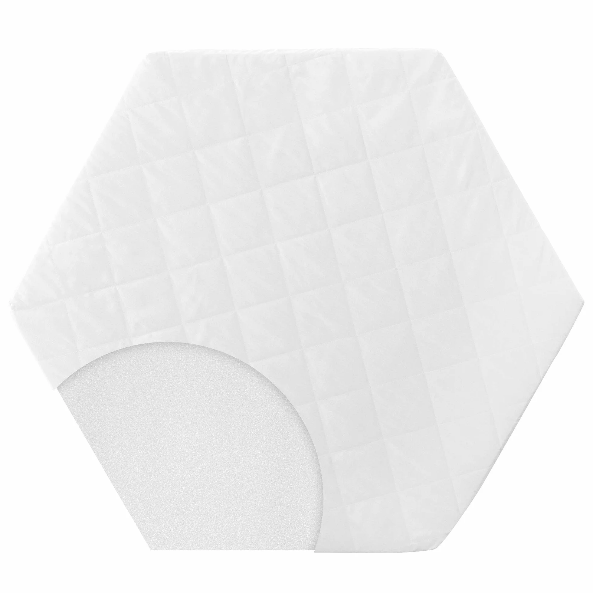 Roba 0307W Materac do Kojca 112x97x4 cm Biały