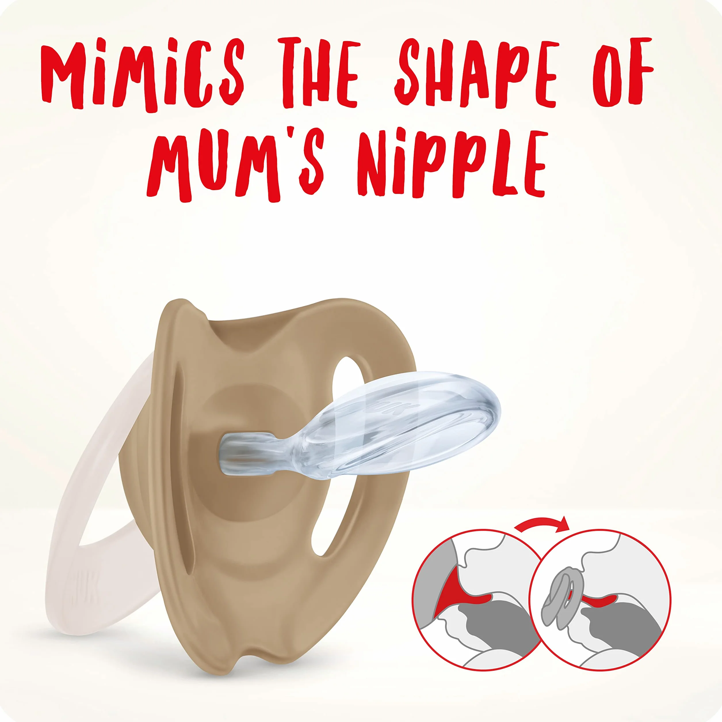 NUK Star Newborn Baby Dummy | 0-2 miesiące | silikonowy smoczek bez BPA | niebieski | 2 szt