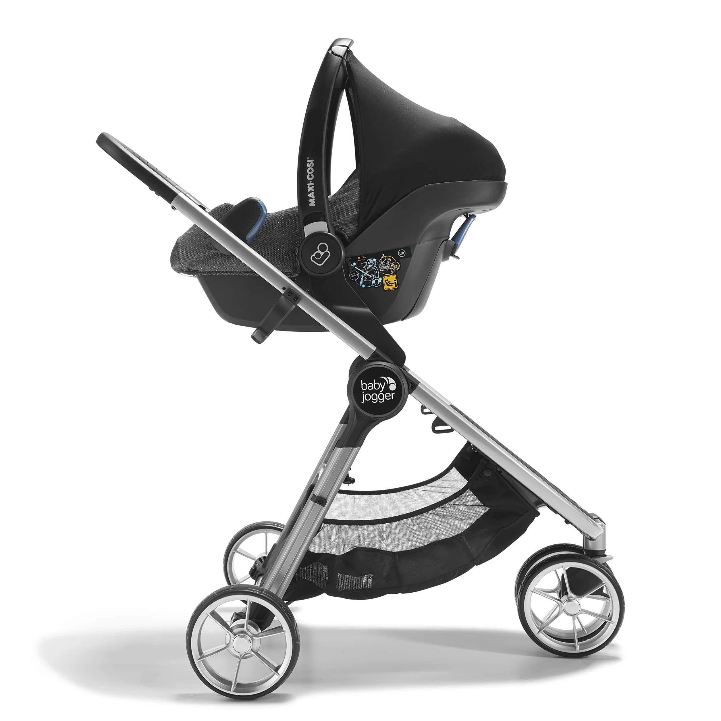 Baby Jogger City Elite 2, Mini GT2 i Mini 2 Adapter Do Fotelika Samochodowego Dla Niemowląt Maxi-Cosi, Kiddy & BeSafe