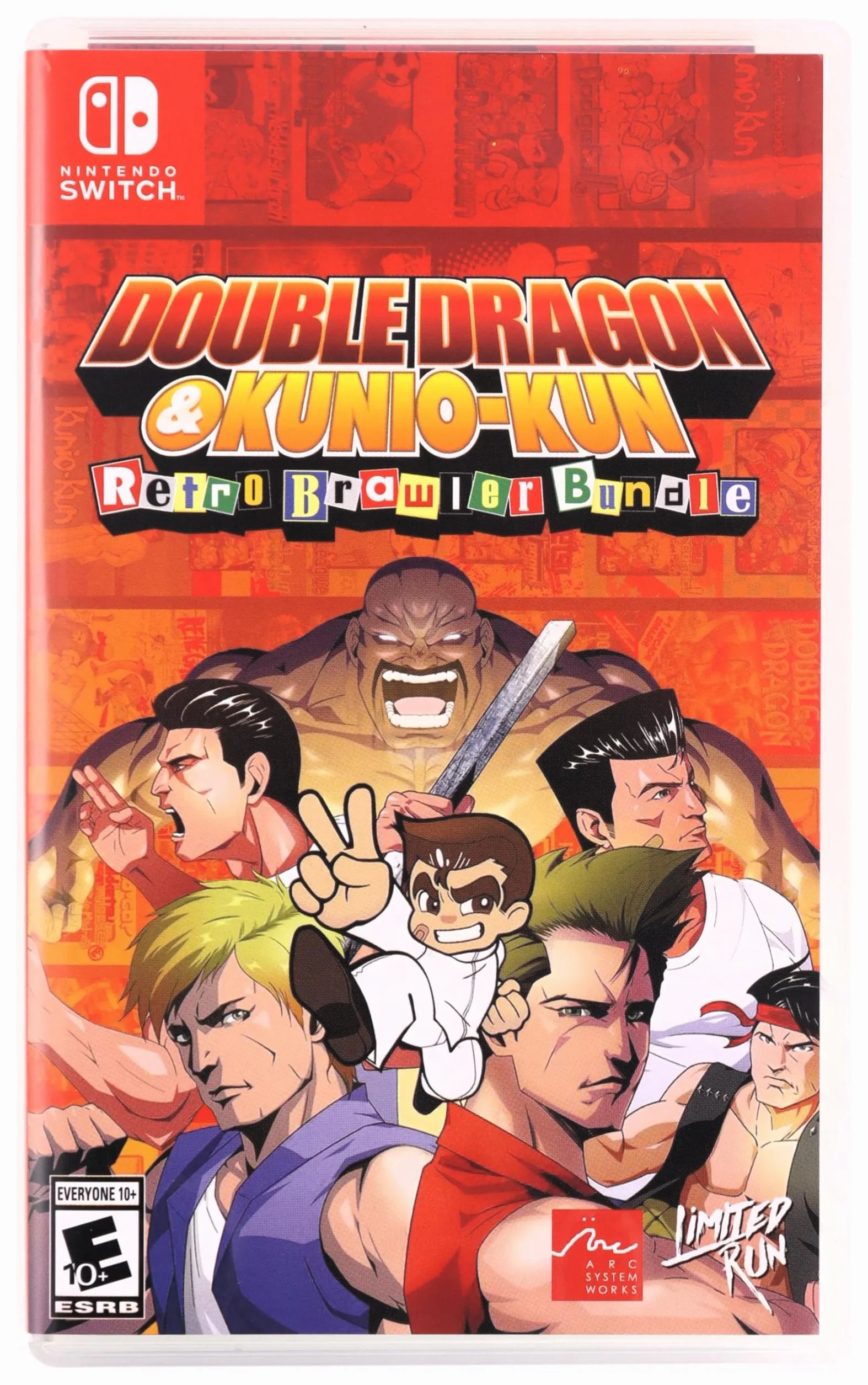 Zestaw Double Dragon & Kunio-Kun Retro Brawler Limited Run Import