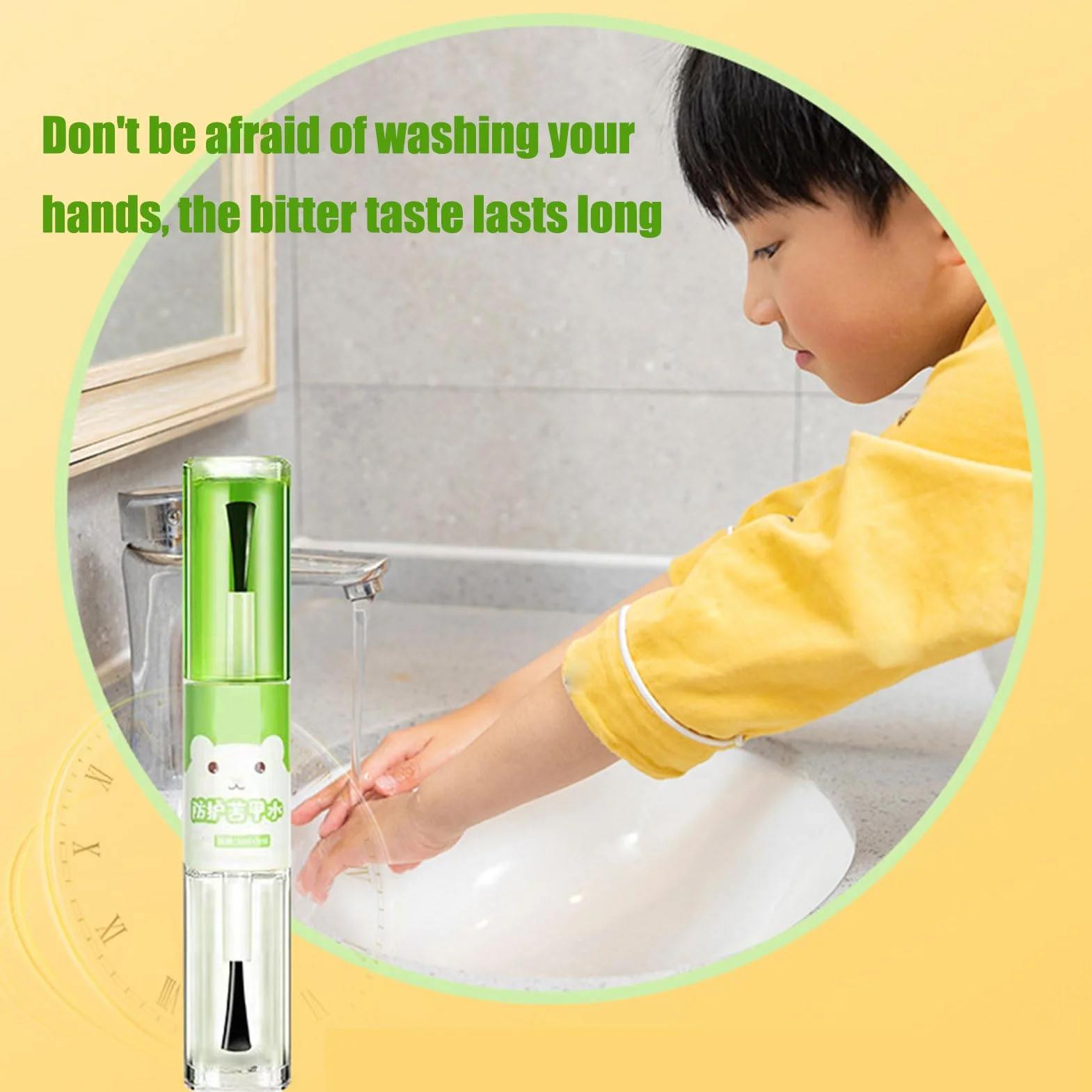 Stop Nail Biting, Long-Lasting Protective, Solution to Prevent Finger Sucking Habits in Toddler, 10ml Stop Thumb Sucking for Kids, Boys, Girls, and Children of All Ages