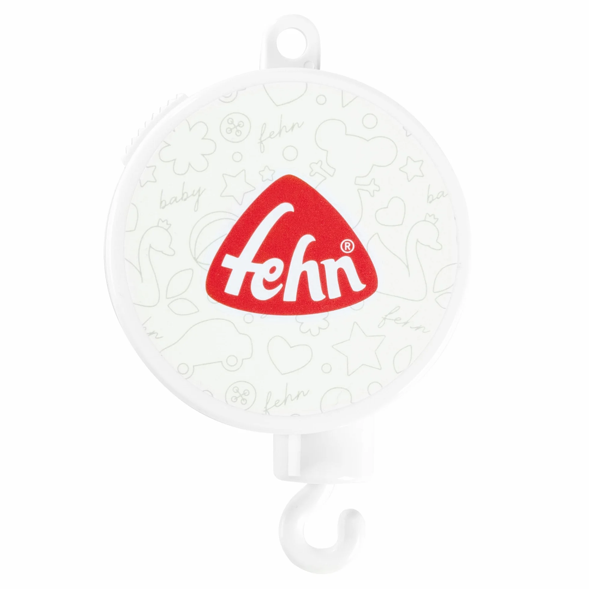 Fehn Mobile Spielwerk - Baby Einschlafhilfe Melodie "Dodo, l´enfant do" - Baby Musikspielzeug passend für alle Fehn Musik Mobiles - Musik Spielzeug für Babys und Kleinkinder