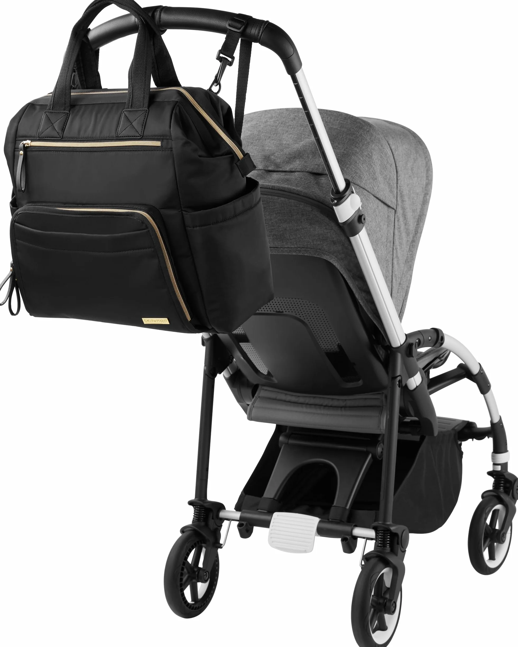 Skip Hop 200150 Main Frame Wide Open Backpack, Black