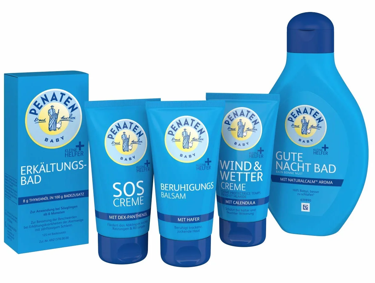 Penaten Krem do pielęgnacji niemowląt, SOS, mały pomocnik, z Dex-Panthenol przeciw zaczerwienienieniom, 75 ml