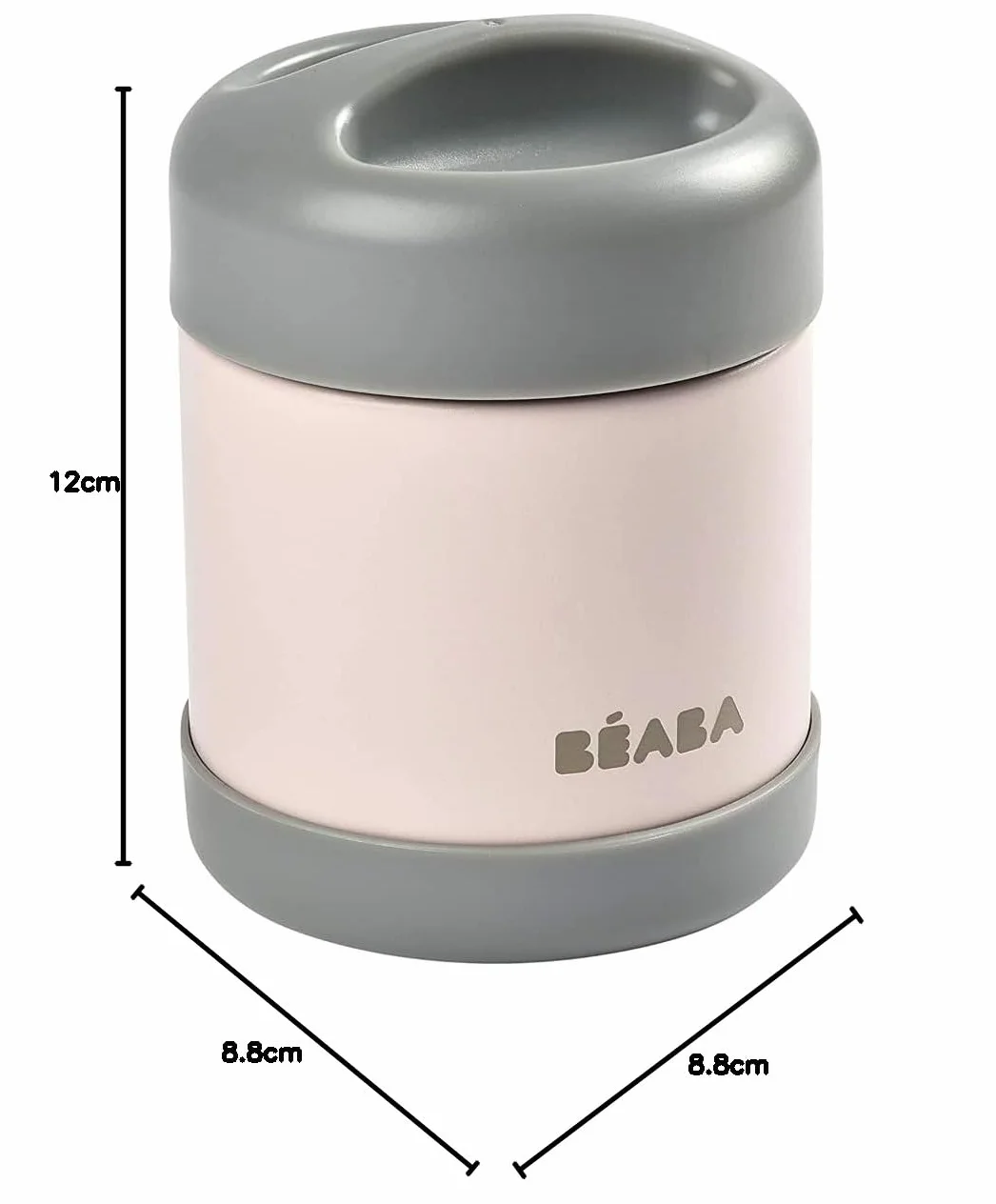 Béaba 912908 Pojemnik, Szary/Beżowy, 300 ml