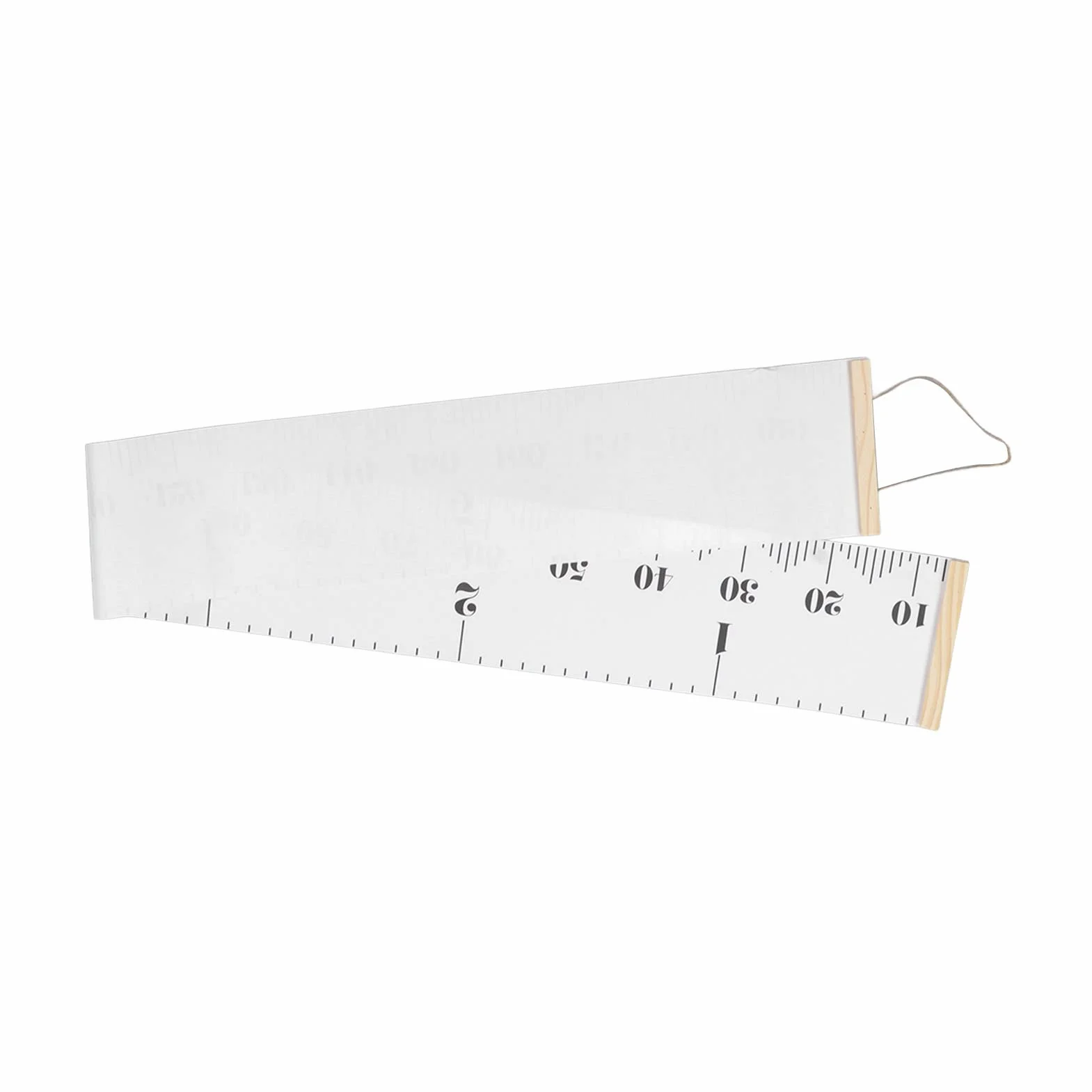 Natudeco Wall Kids Growth Chart Canvas Height Chart Ruler Removable Canvas Wall Hanging Measurement Chart Measuring Height Chart for Salon Home