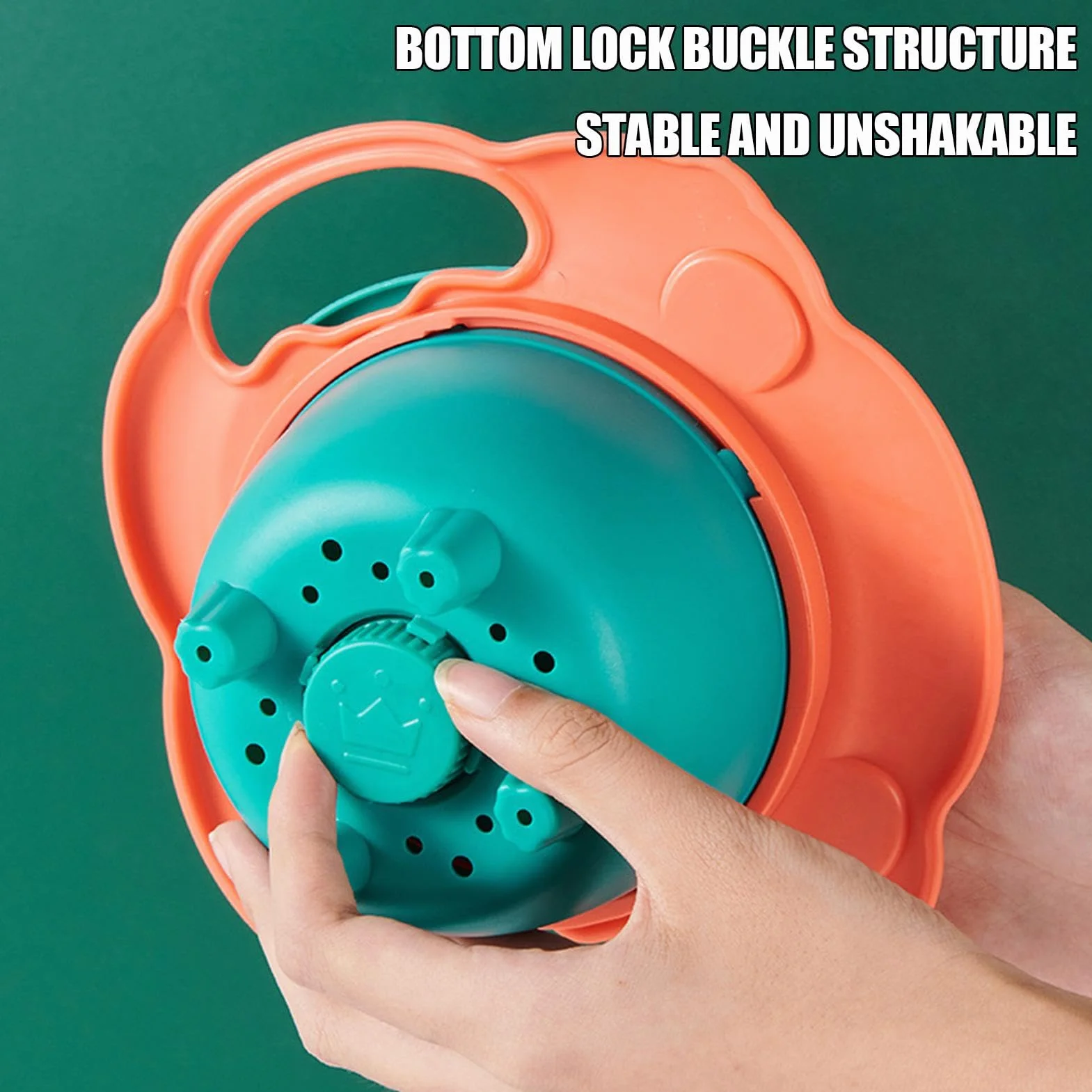 Kids Anti Spill Bowl, Gyroscopic Smooth Bowl, 360 Degree Gyroscopic Spill Proof Bowl for Children