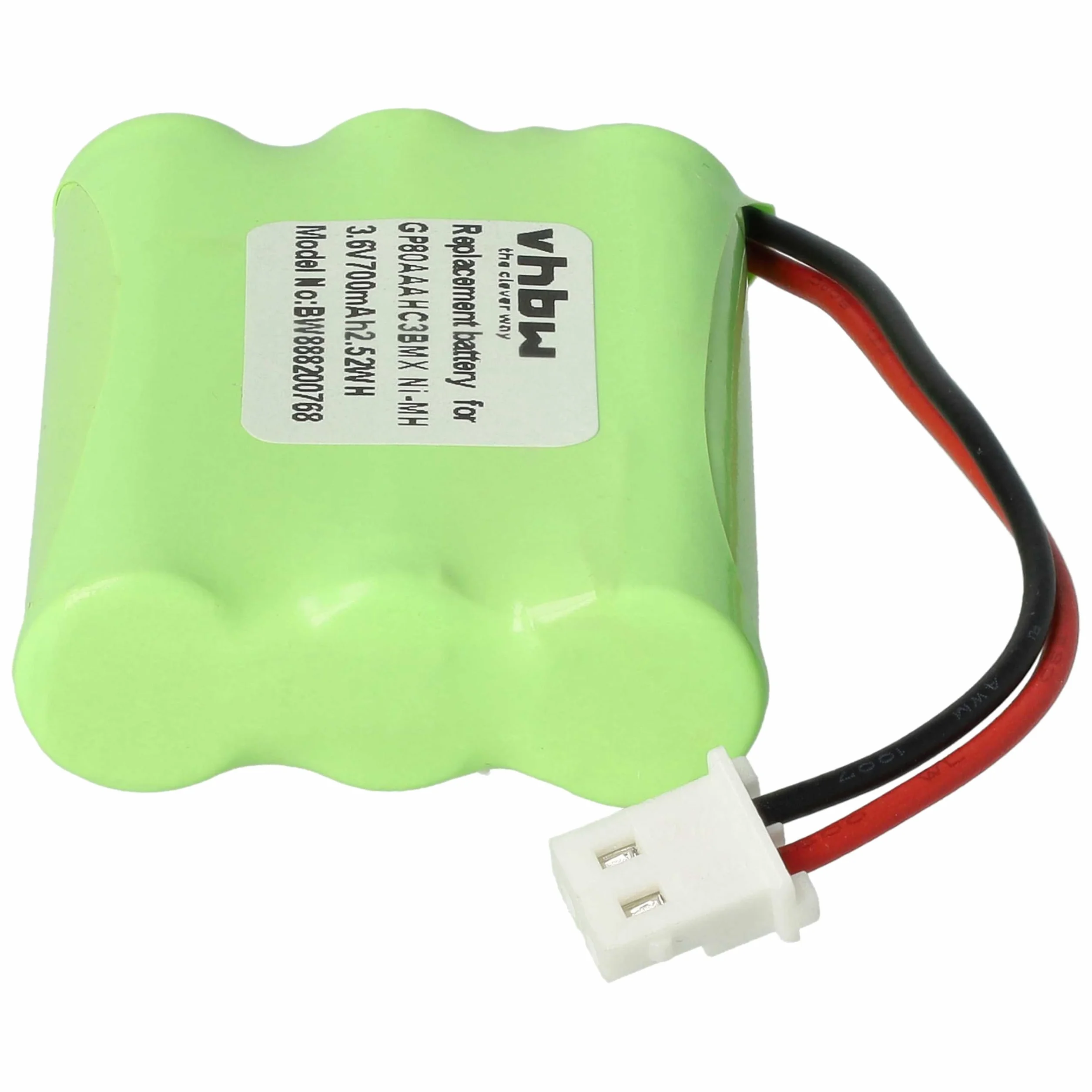vhbw Bateria kompatybilna z Motorola MBP481, MBP482, MBP483 Babyphone Babytalker (700 mAh, 3,6 V, NiMH)