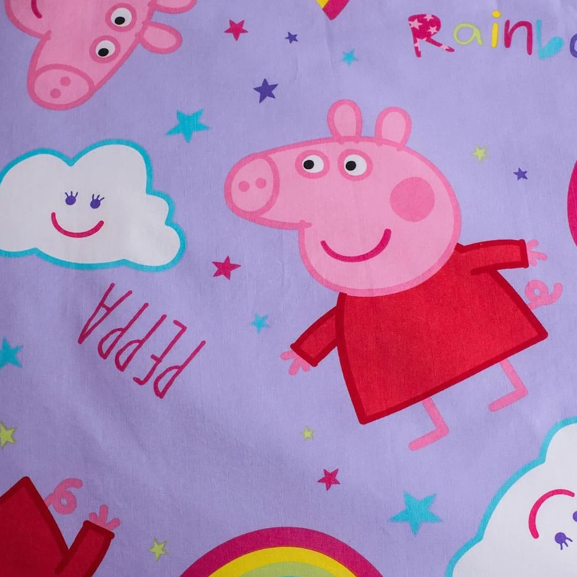 Jerry Fabrics PEP016 Pościel dla niemowląt Świnka Peppa 100 x 135 cm