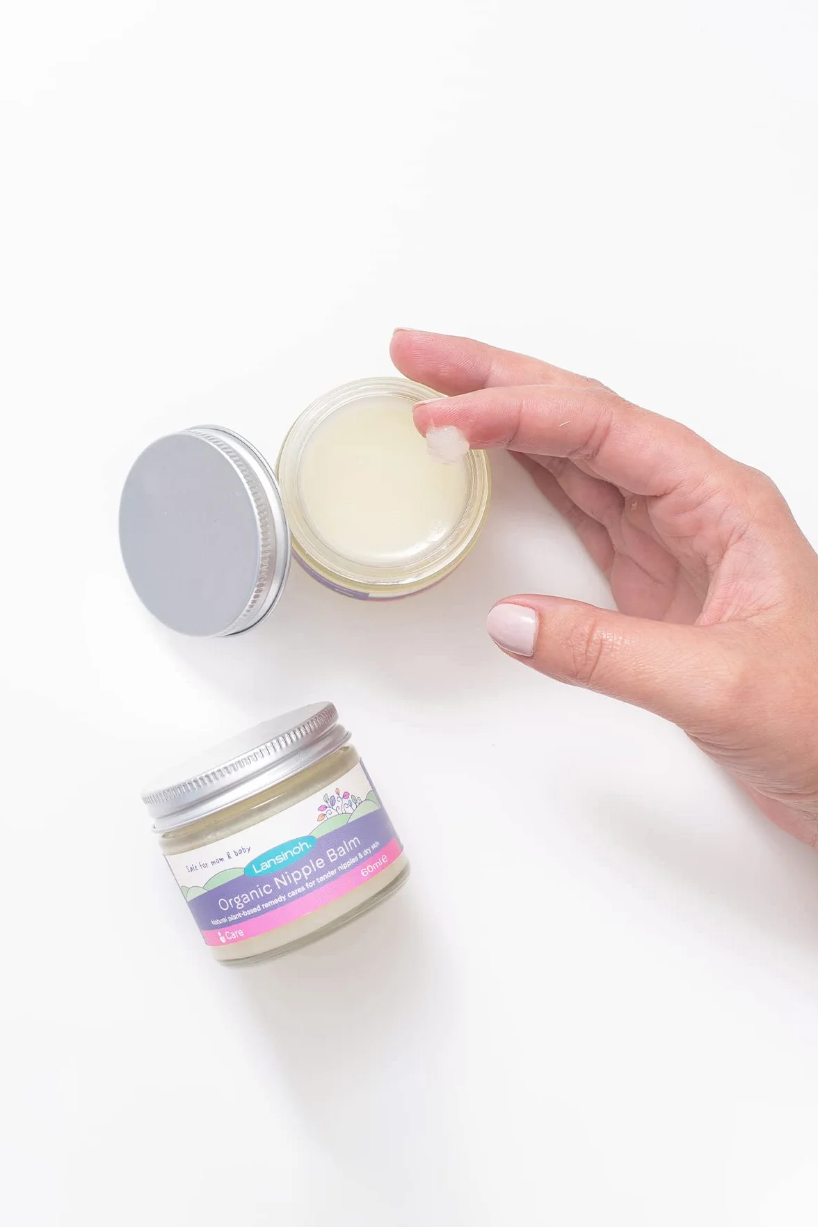 Lansinoh Organic Nipple Balm 60ml Natural Breastfeeding Cream
