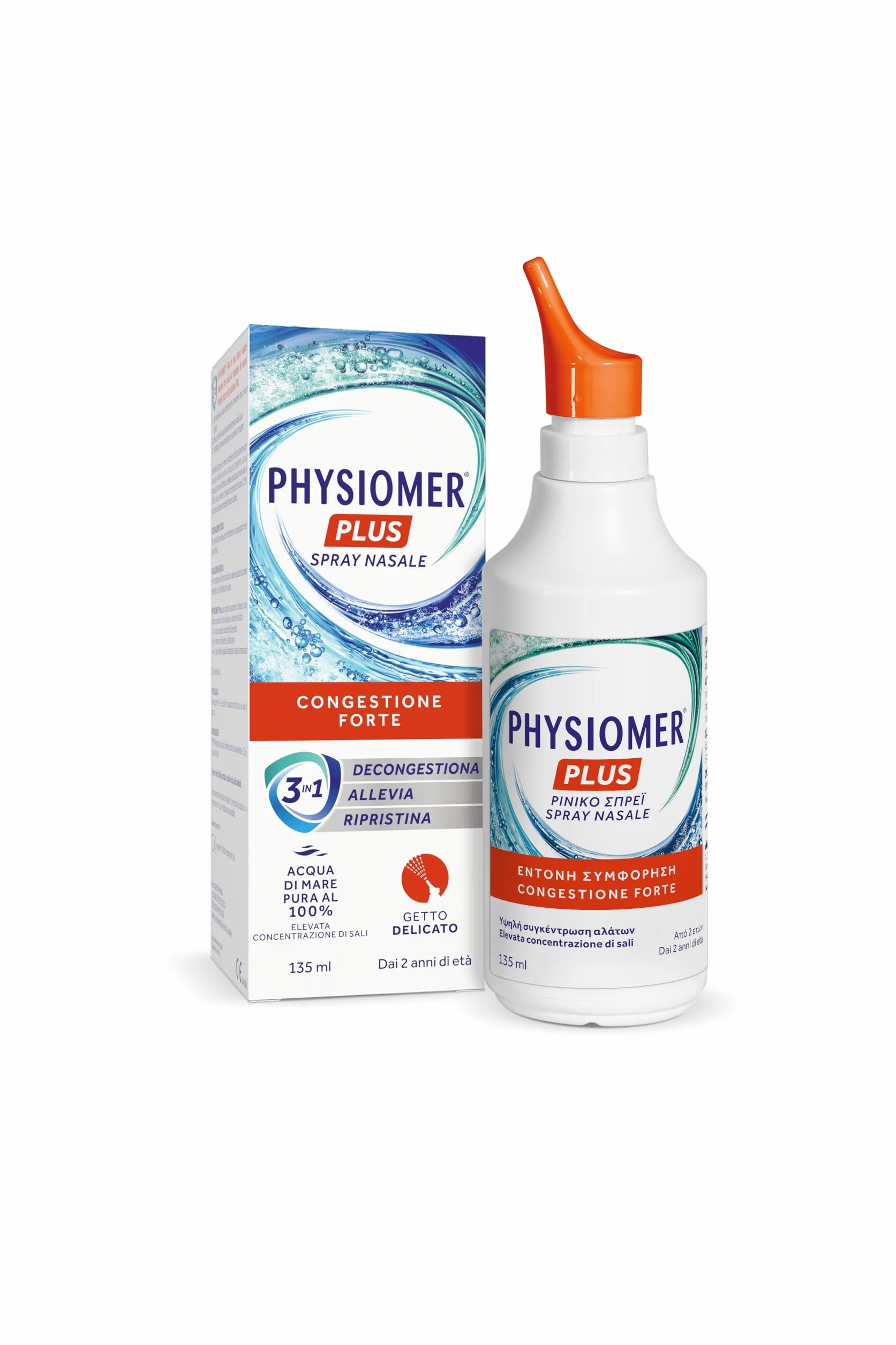 Physiomer Csr Spray do nosa Ipertonico 135 ml