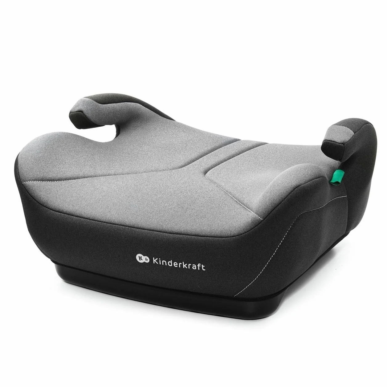 Kinderkraf I-BOOST 2 Siedzisko samochodowe i-Size R129 dla dzieci 125-150 cm Lekkie 1,2 kg Szary