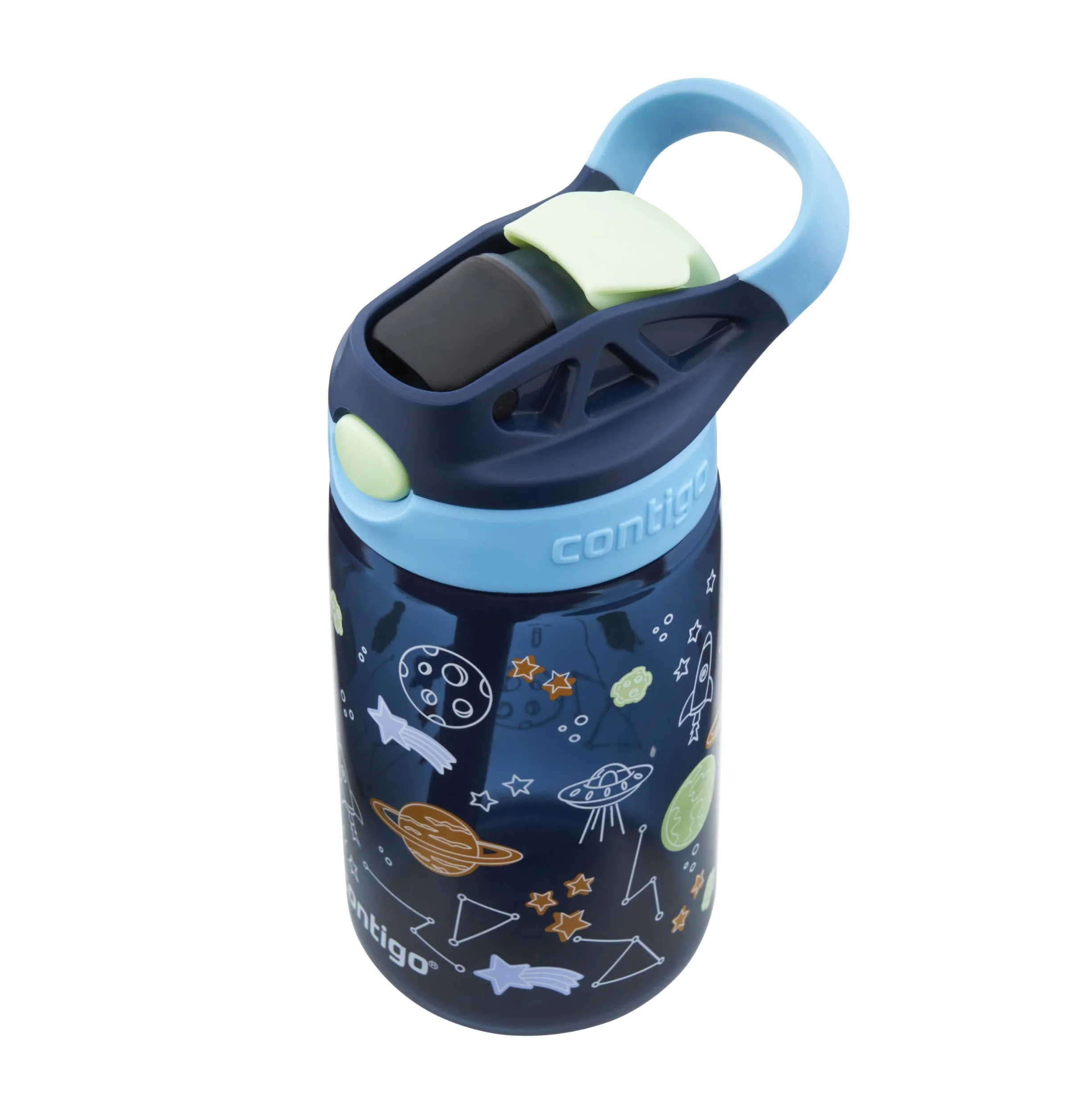 Contigo Easy Clean Autospout butelka dla dzieci 420 ml Blueberry Cosmos