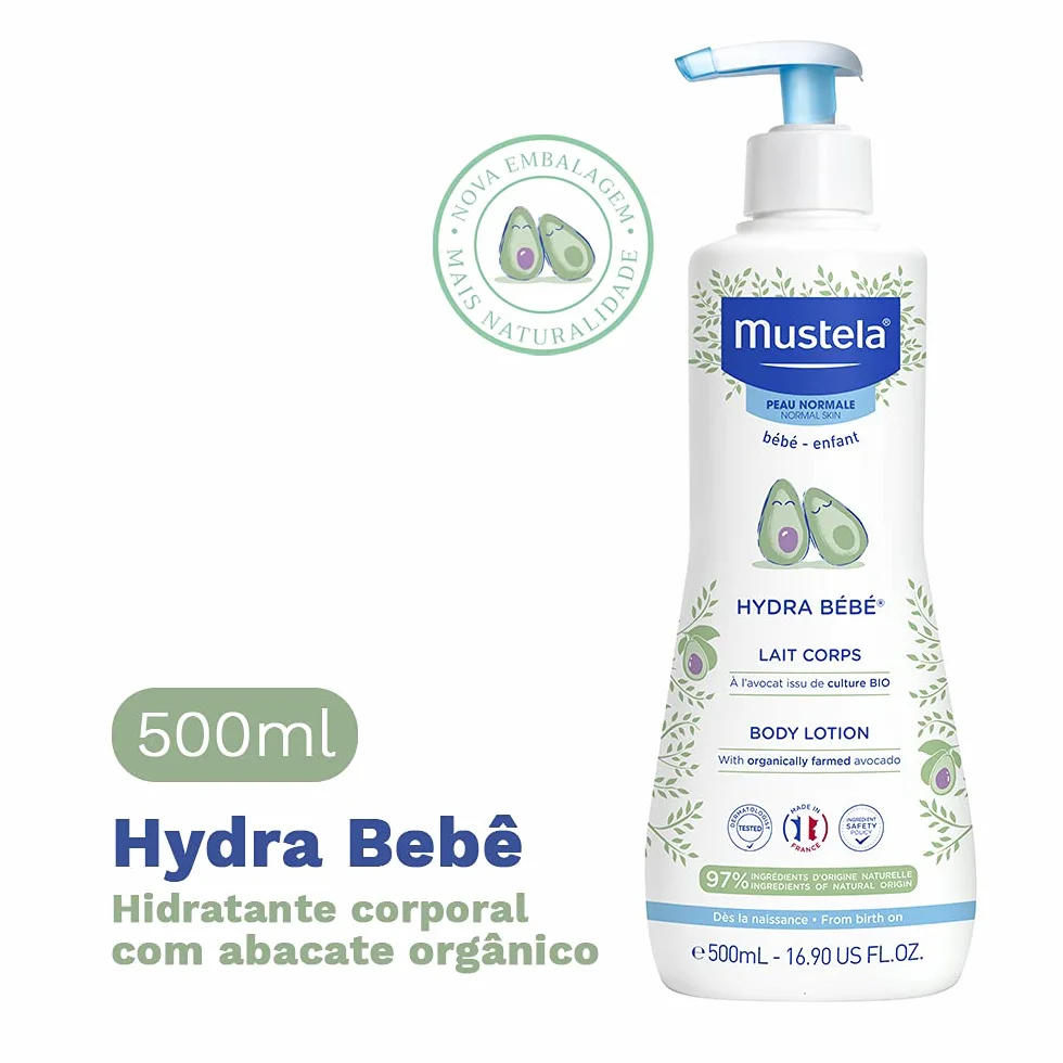 Mustela Balsam, Niebieski/Biały, 500 ml
