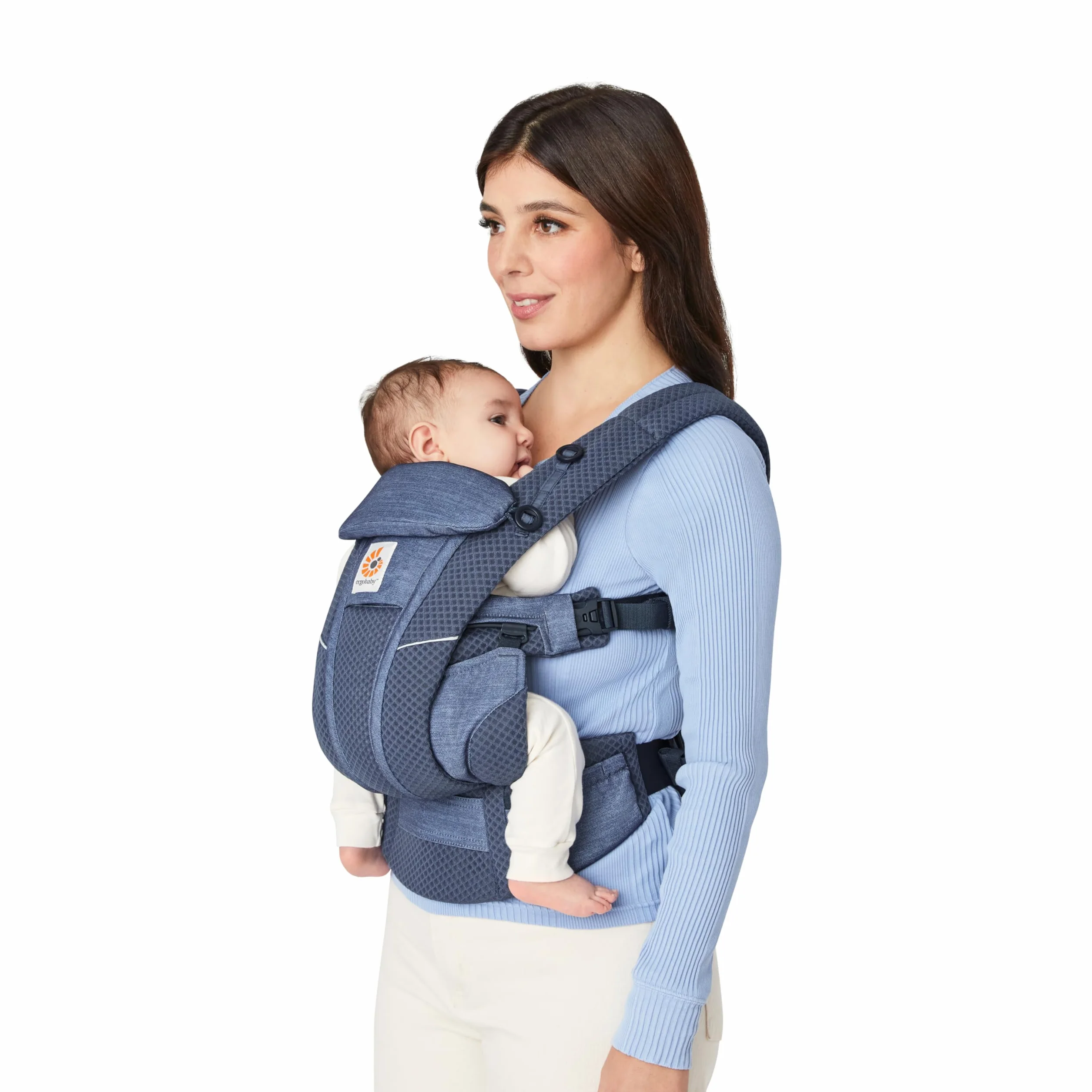 Ergobaby Omni Breeze Nosidełko dla noworodków 0-20 kg SoftFlex Mesh Ergonomiczne