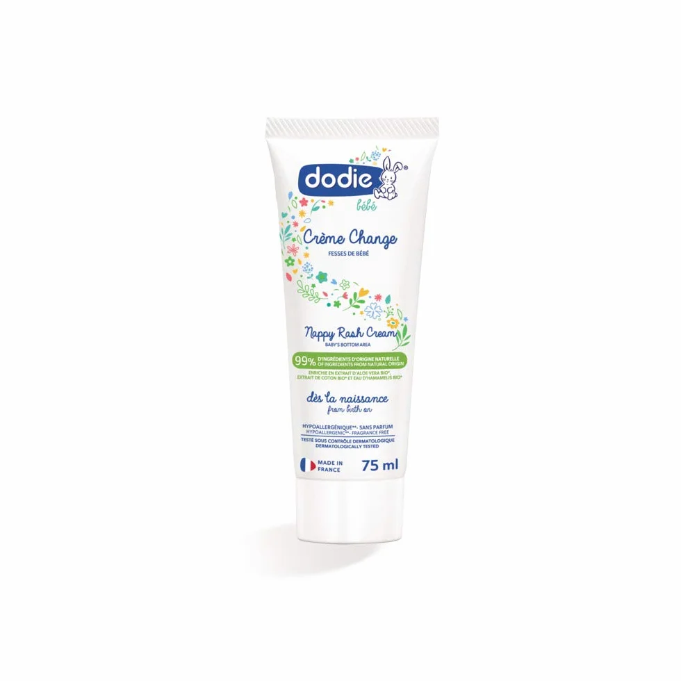 Dodie Krem do przewijania, bez zapachu, od urodzenia, 75 ml