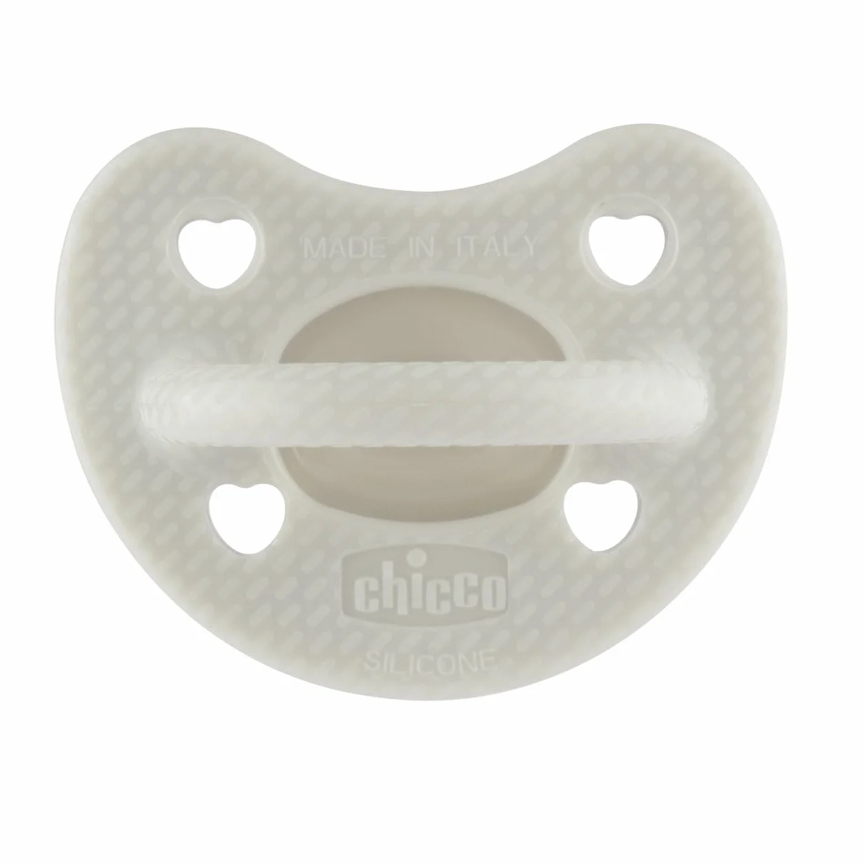 Chicco PhysioForma Gommotto Luxe, silikonowy smoczek 6-16 miesięcy, zestaw miękkich i delikatnych gumek, wspierają fizjologiczne oddychanie i promują prawidłowy rozwój ust, 2 sztuki, dziecko
