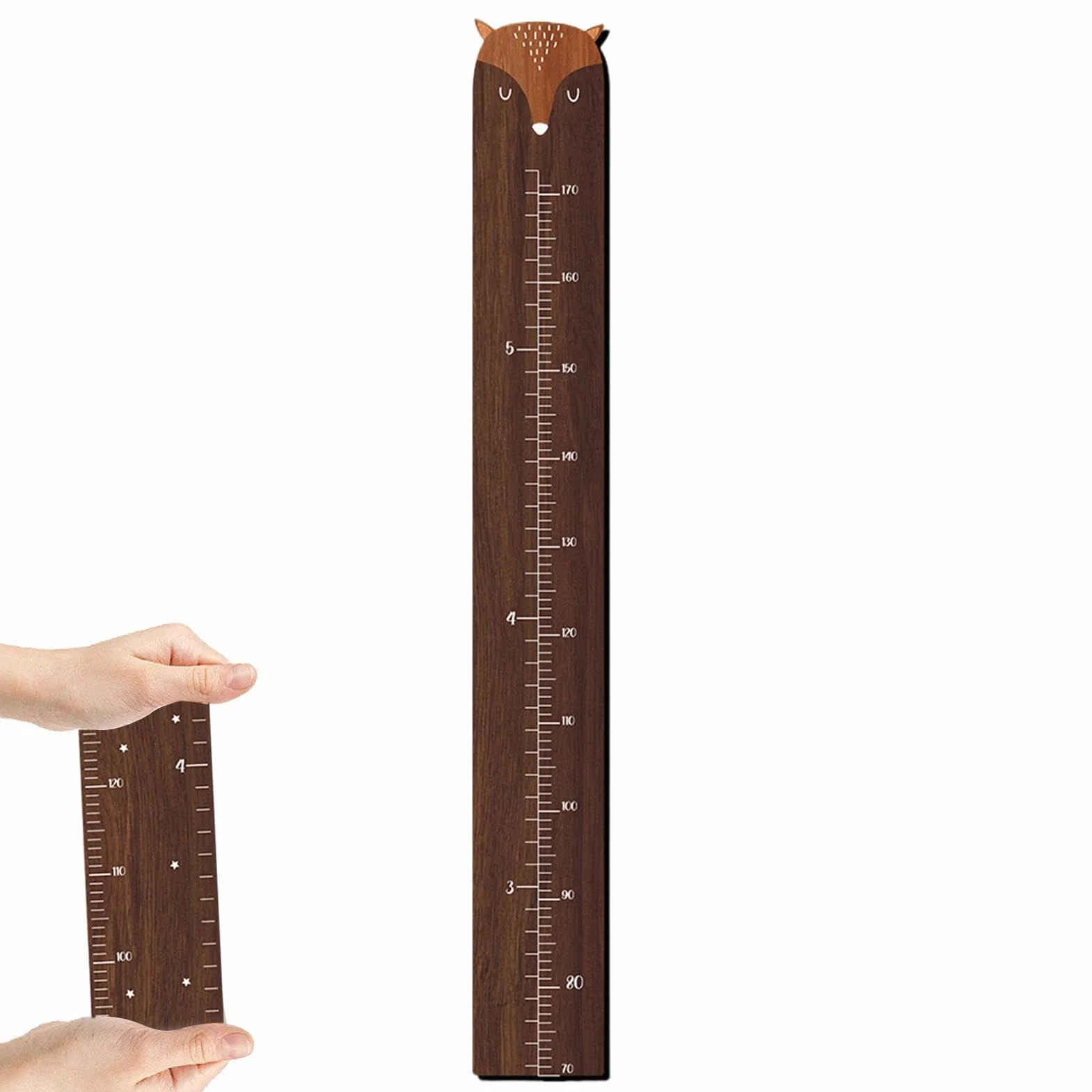 Height Growth Chart, Kids Height Measuring Wall Ruler, Cartoon Children Room Growth Chart, Height Ruler For Home, Growth Chart For Nursery Toddler Height Growth Chart For Kids