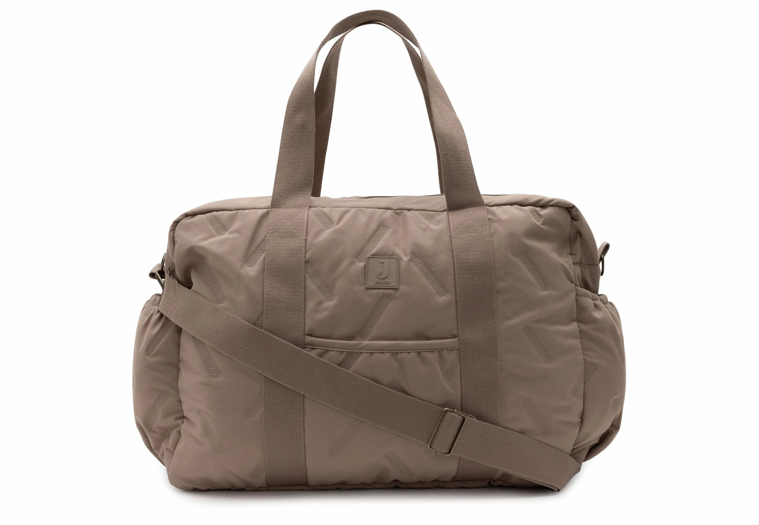 Jollein Torba do przewijania Embossed Lily mleczna kawa 42 x 30 x 15