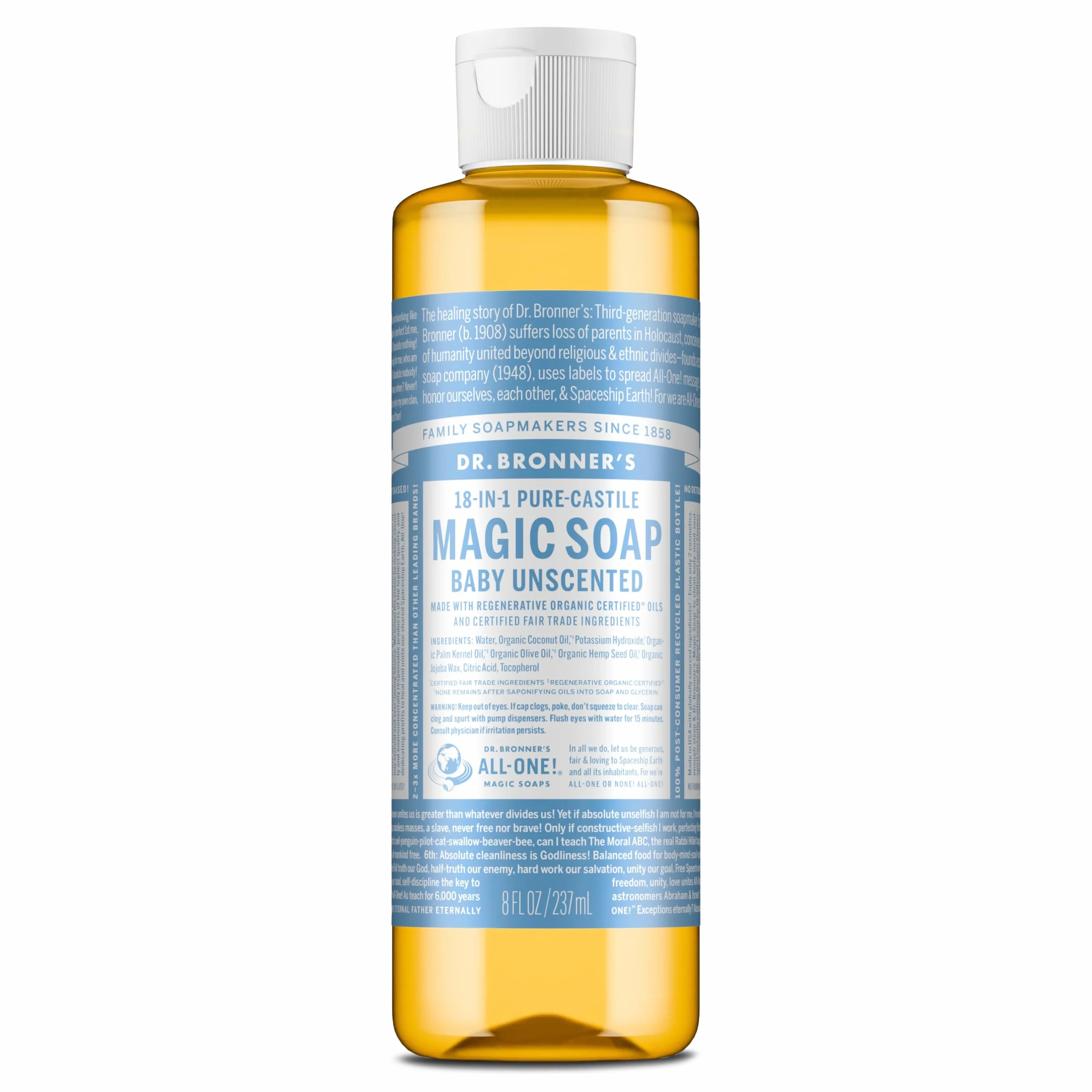 Dr Bronner – płynne mydło dla niemowląt 240 ml