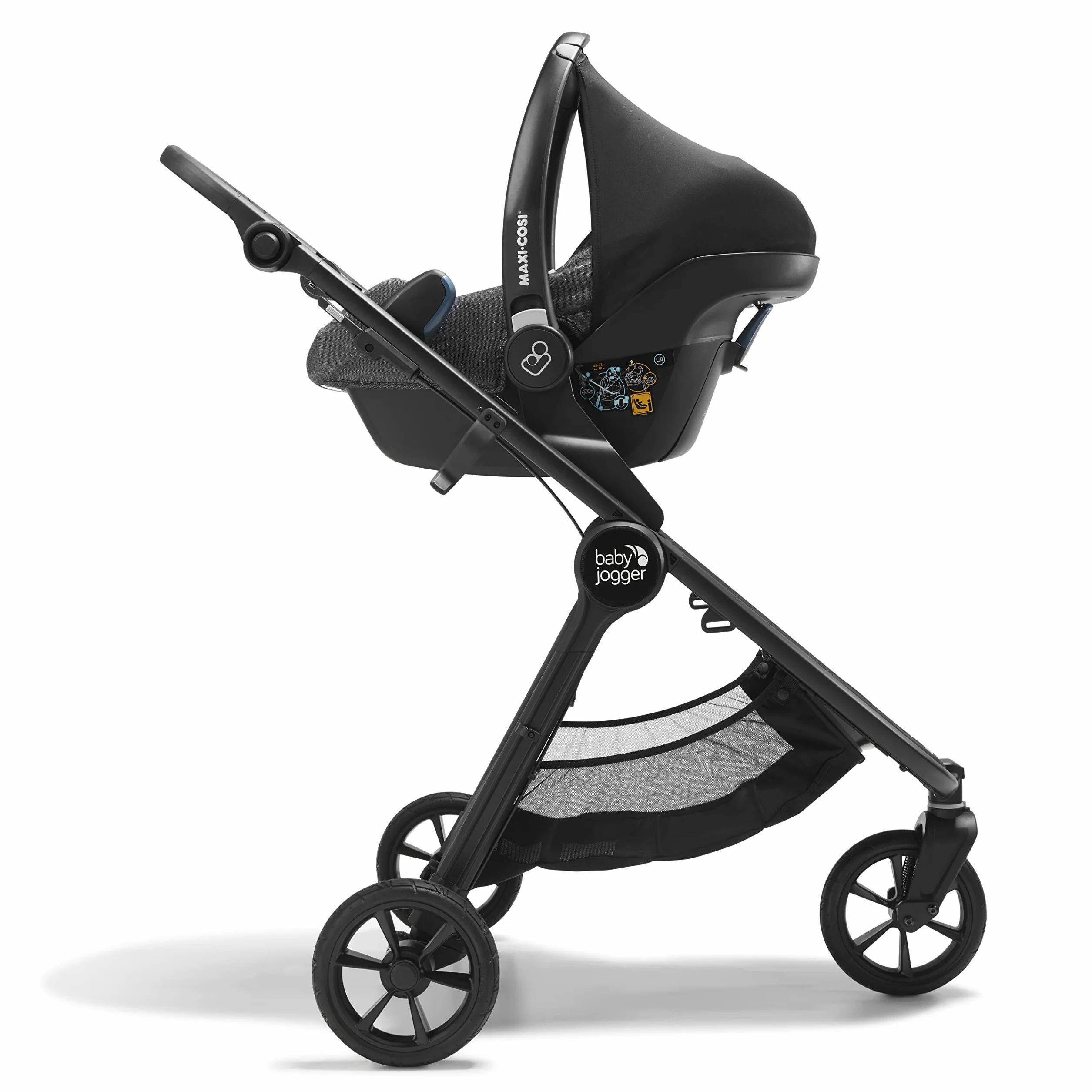 Baby Jogger City Elite 2, Mini GT2 i Mini 2 Adapter Do Fotelika Samochodowego Dla Niemowląt Maxi-Cosi, Kiddy & BeSafe