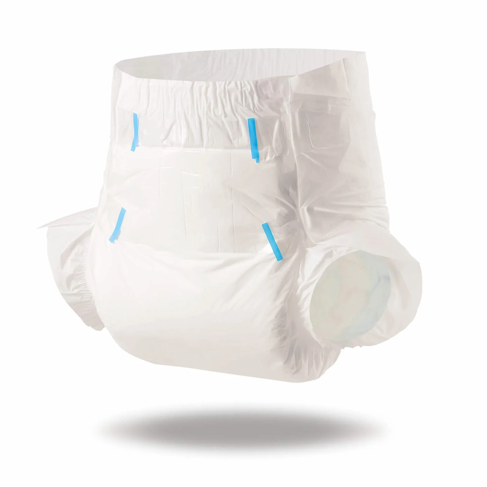 LittleForBig Pieluchy Dla Dorosłych 2 Sztuk - Białe Pieluchy ABDry (Medium 71-96 CM)