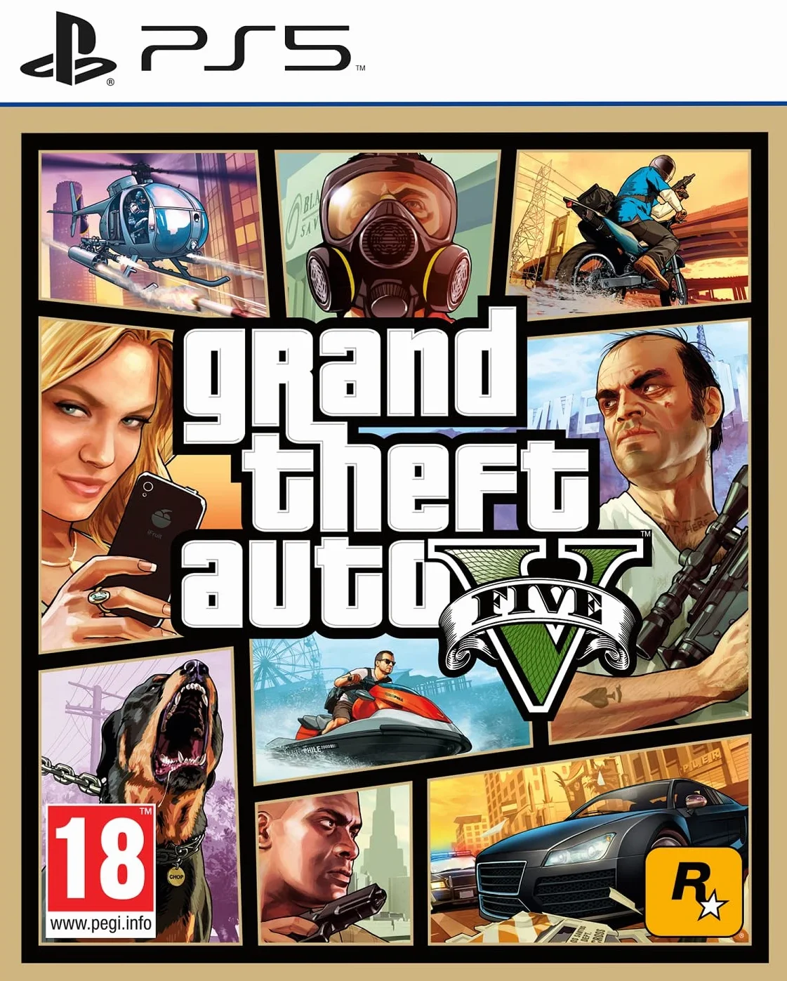 PS5 GTA Grand Theft Auto V EU