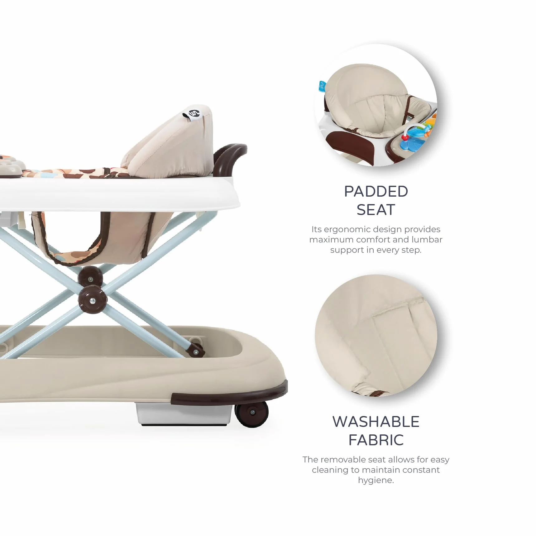 Innovaciones MS 428 Rollator Basic Plus, beżowy