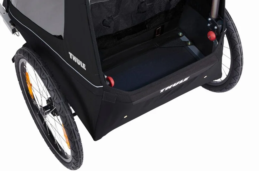 Thule Coaster XT przyczepka rowerowa dla 2 dzieci, czarna, rozmiar uniwersalny