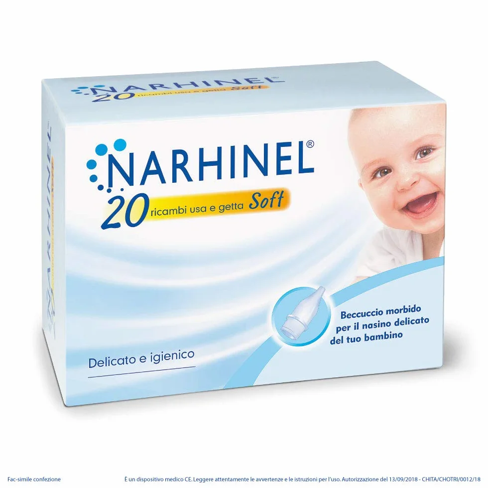 Narhinel Aspirator do nosa 20 Ricambi Azure